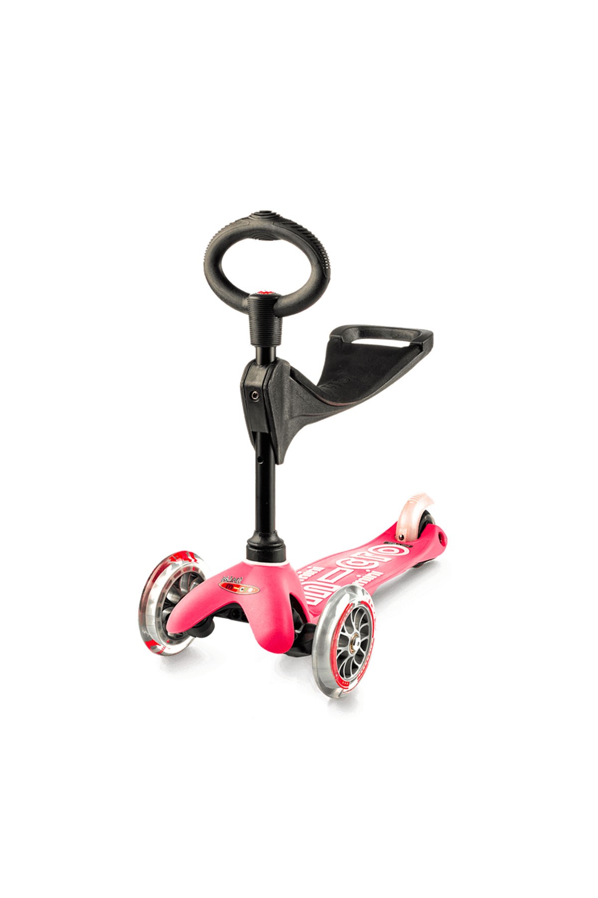 Mini Micro 3in1 Deluxe 3 Tekerlekli Scooter Pink