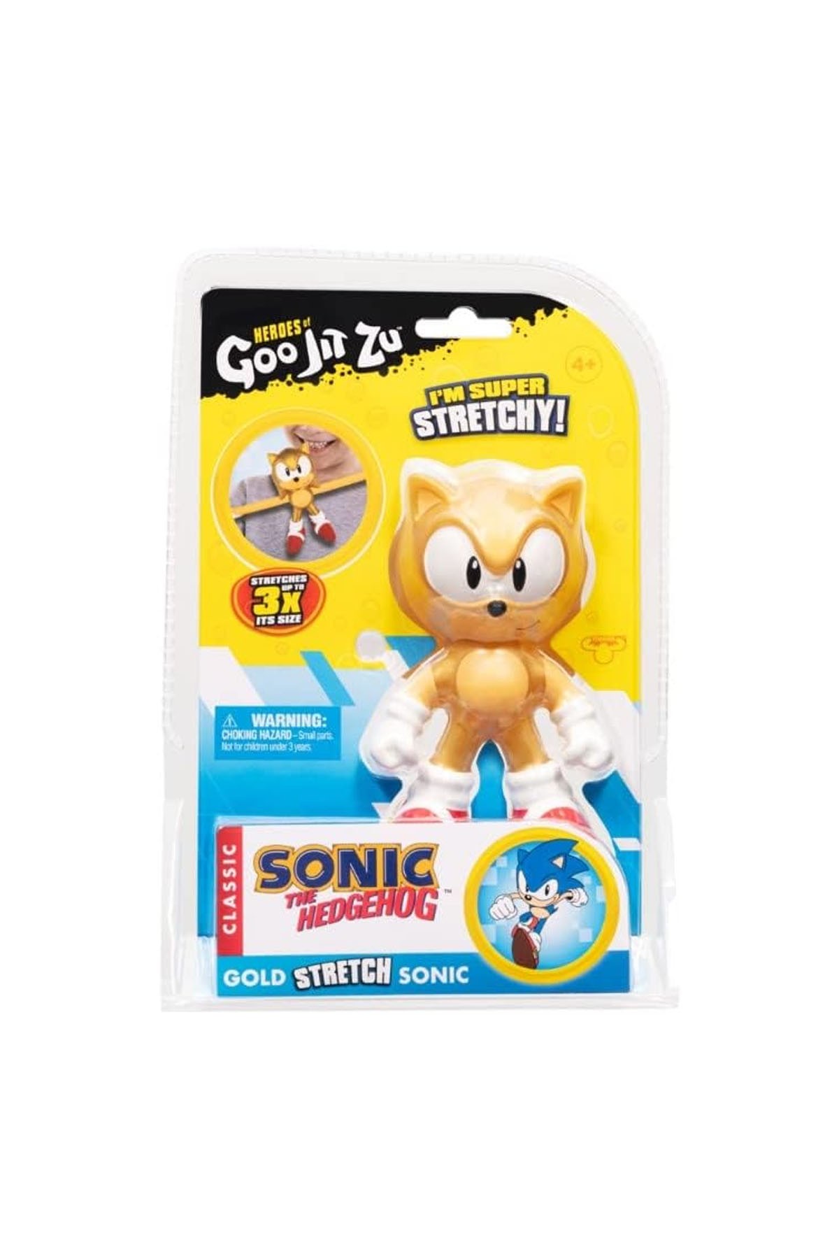 Goojitzu Gold Sonic The Hedgehog Figür 42644