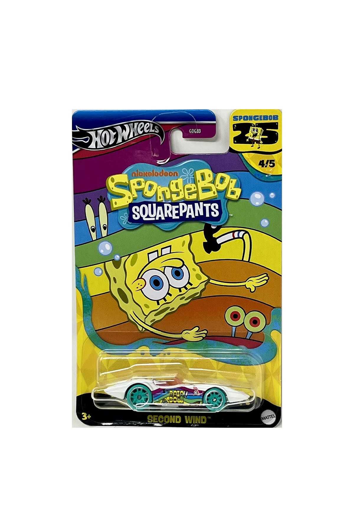 Hot Wheels Film Arabaları Özel Seri SpongeBob Second Wind