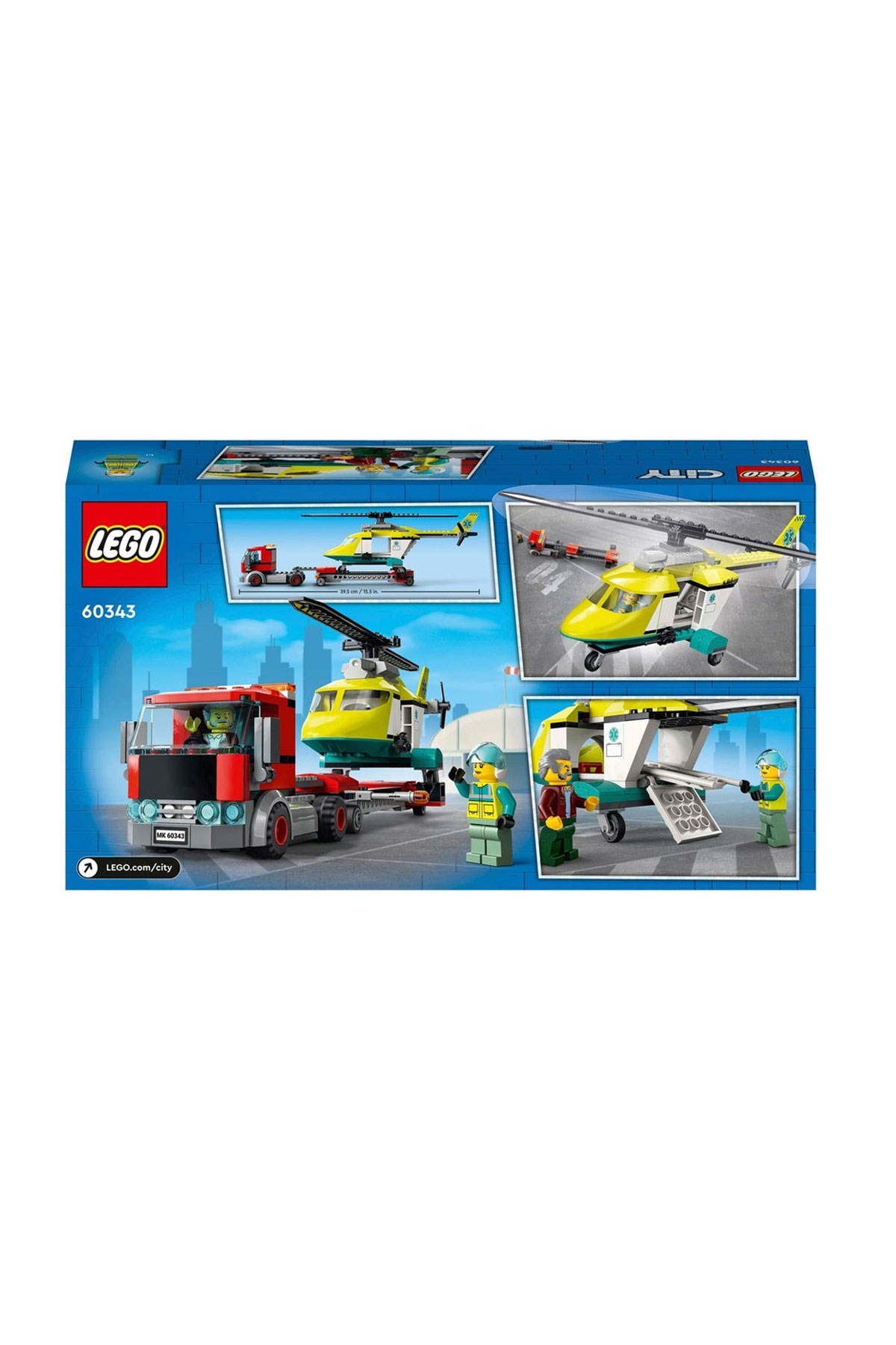 Lego City Kurtarma Helikopter Nakliyesi