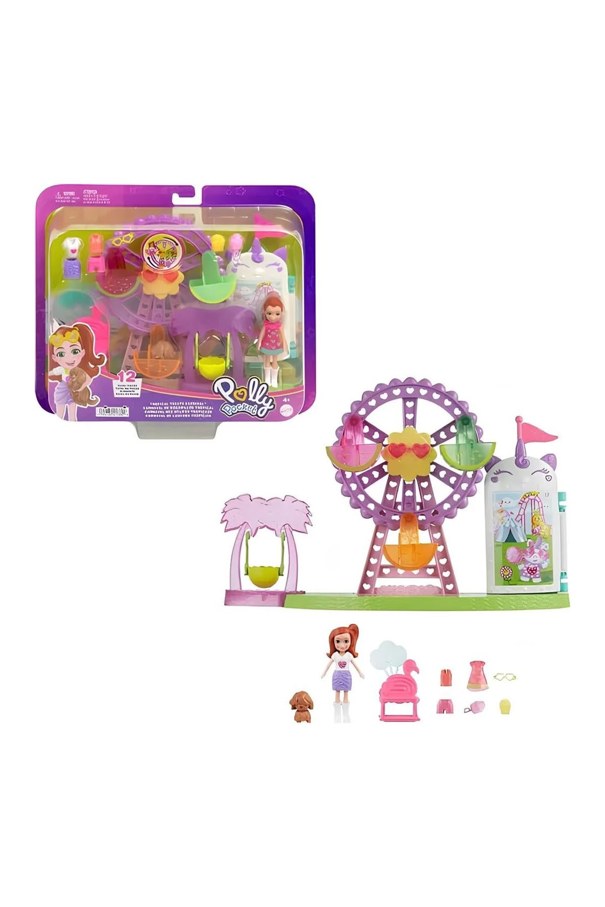 Polly Pocket Meyve Karnavalı Oyun Seti HWP25