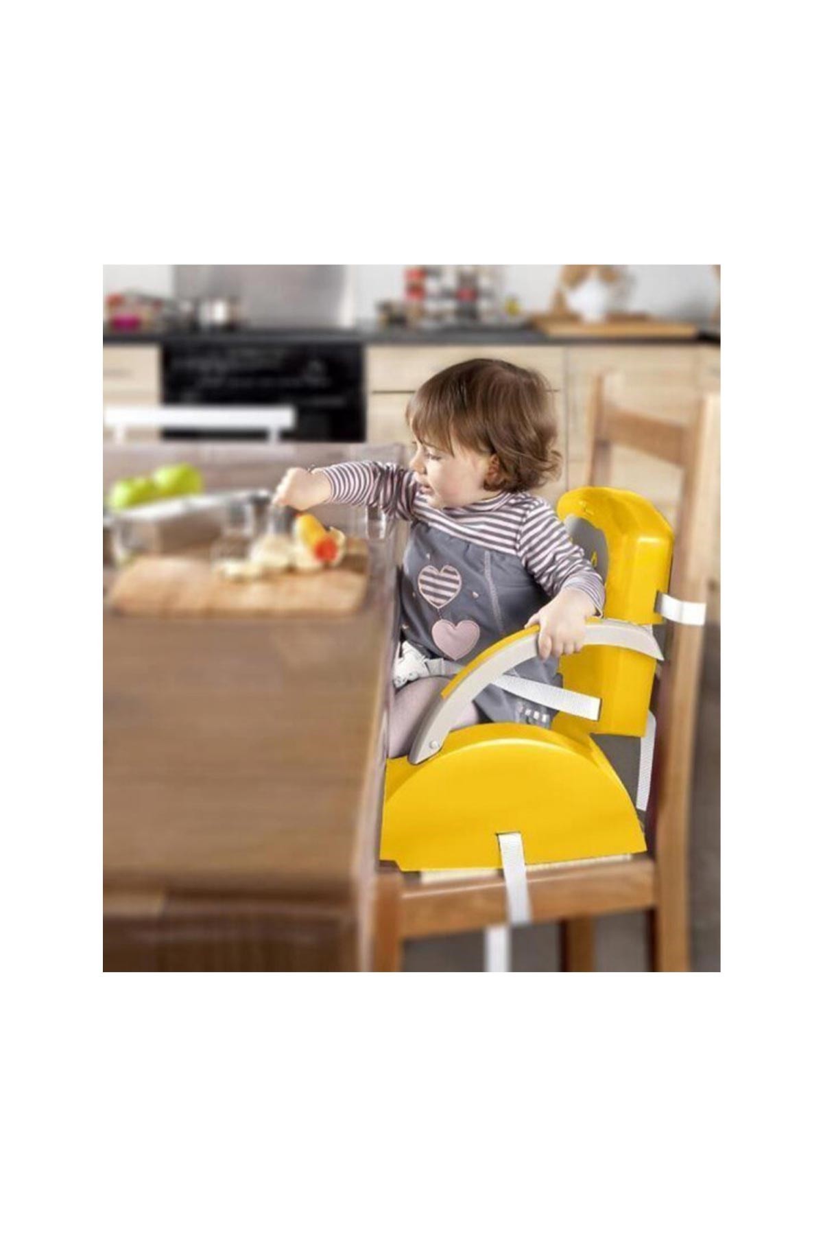 Thermobaby Yükseltici Mama Sandalyesi ve Oturma Koltuğu Sarı