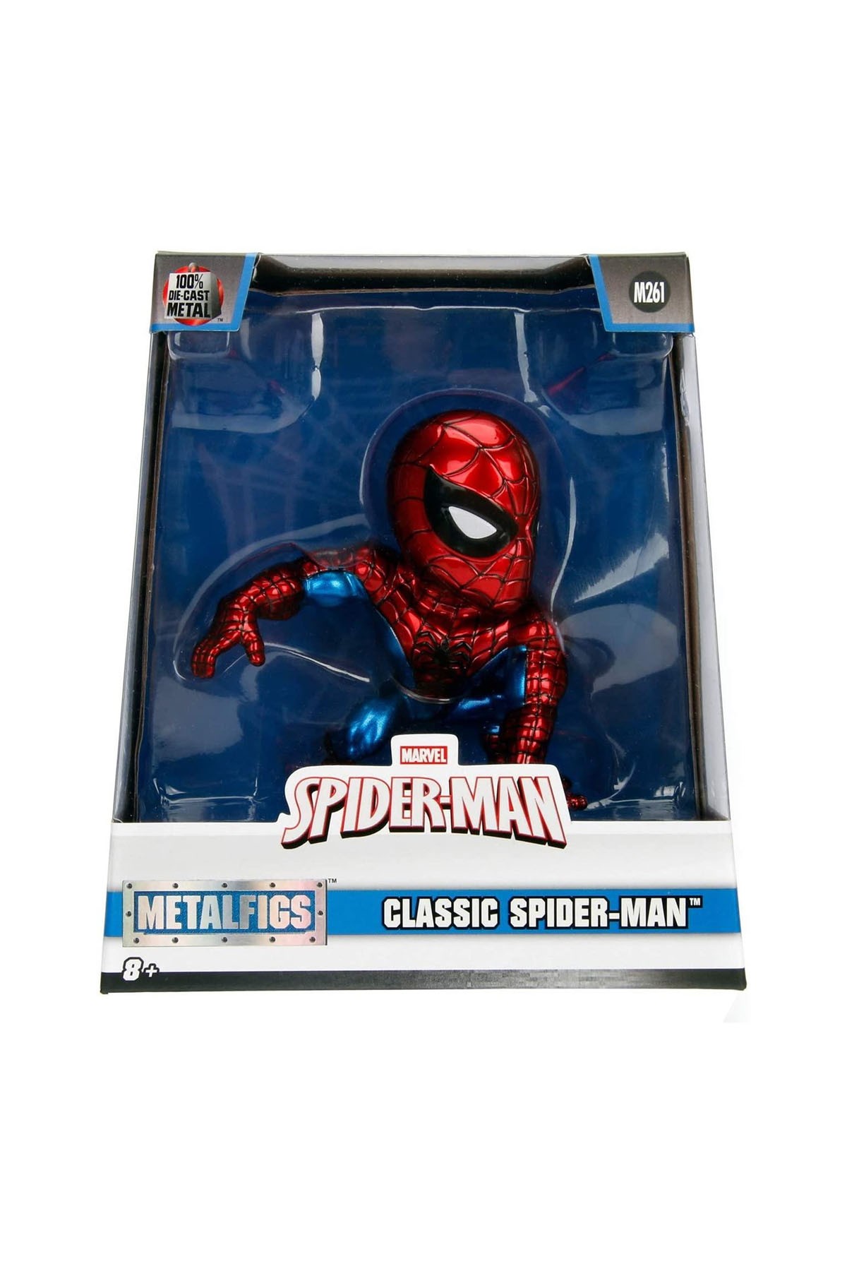 Jada Marvel Classic Spiderman Metal Figür 10 Cm