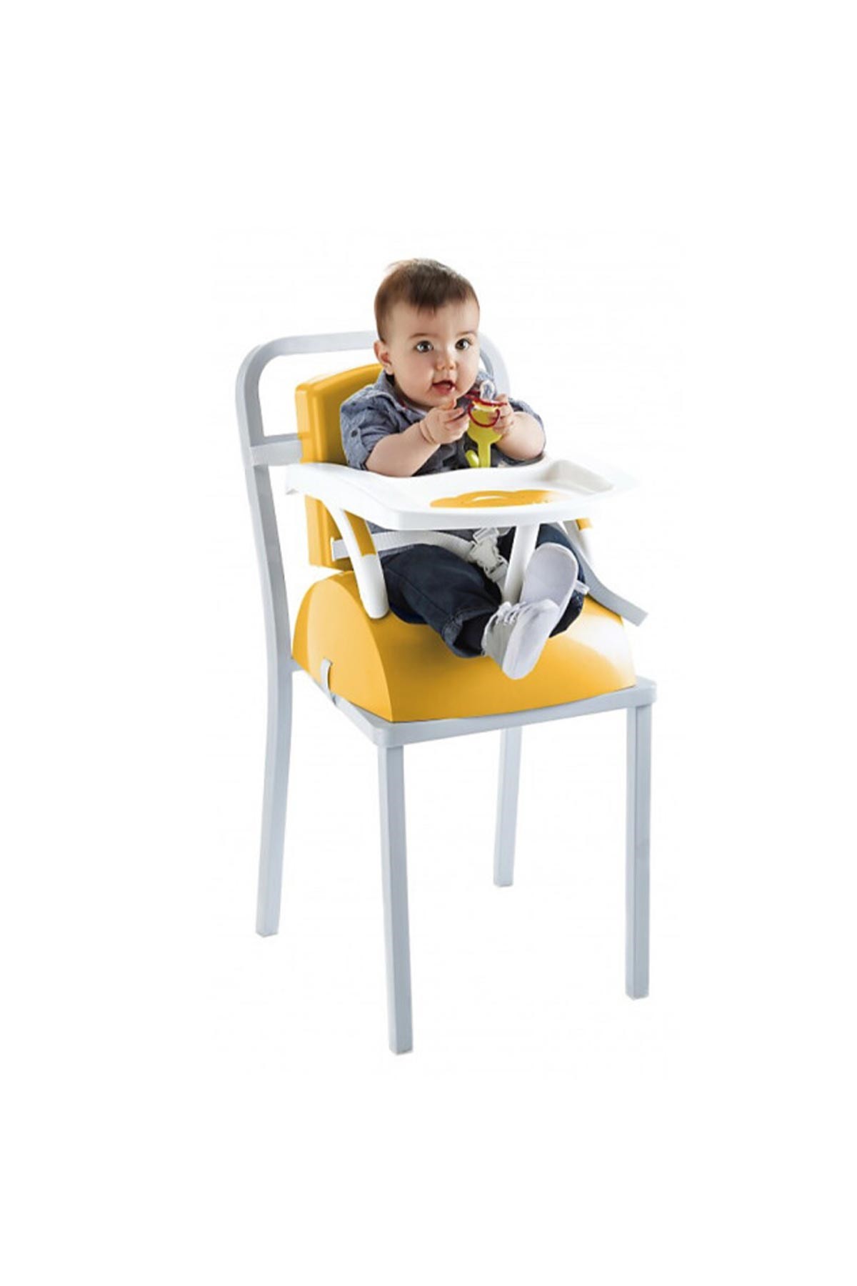 Thermobaby Yükseltici Mama Sandalyesi ve Oturma Koltuğu Sarı