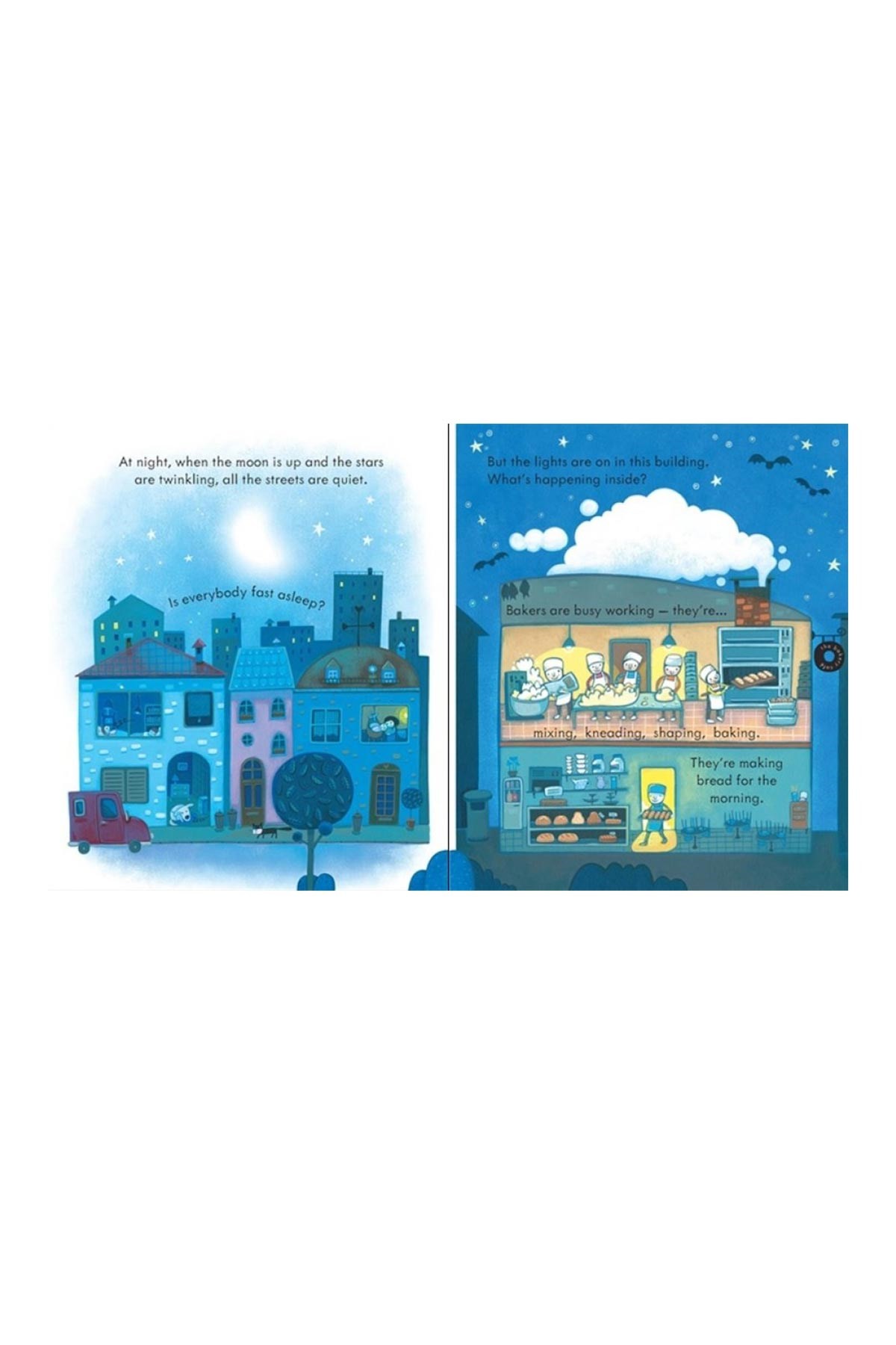 The Usborne Peep Inside Night Time