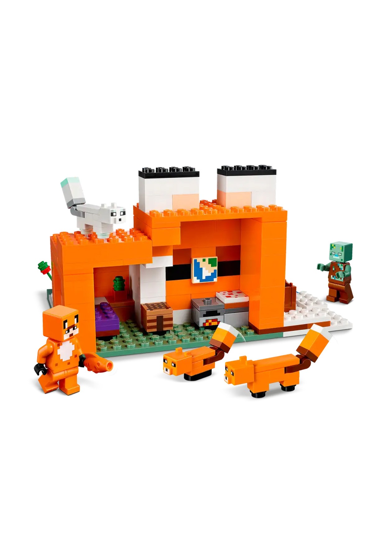Lego Minecraft Tilki Kulübesi 21178