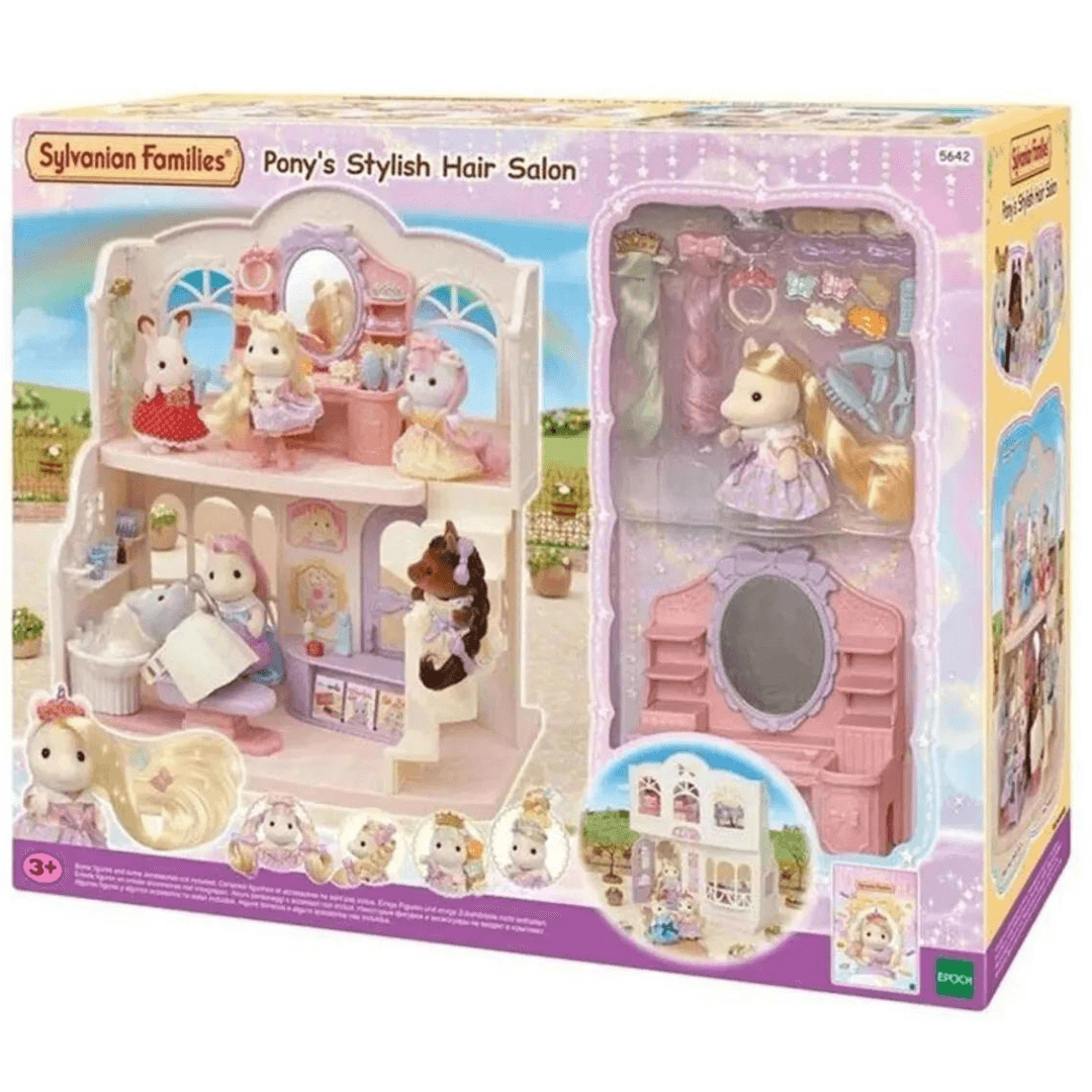 Sylvanian Families Pony'nin Şık Kuaför Salonu