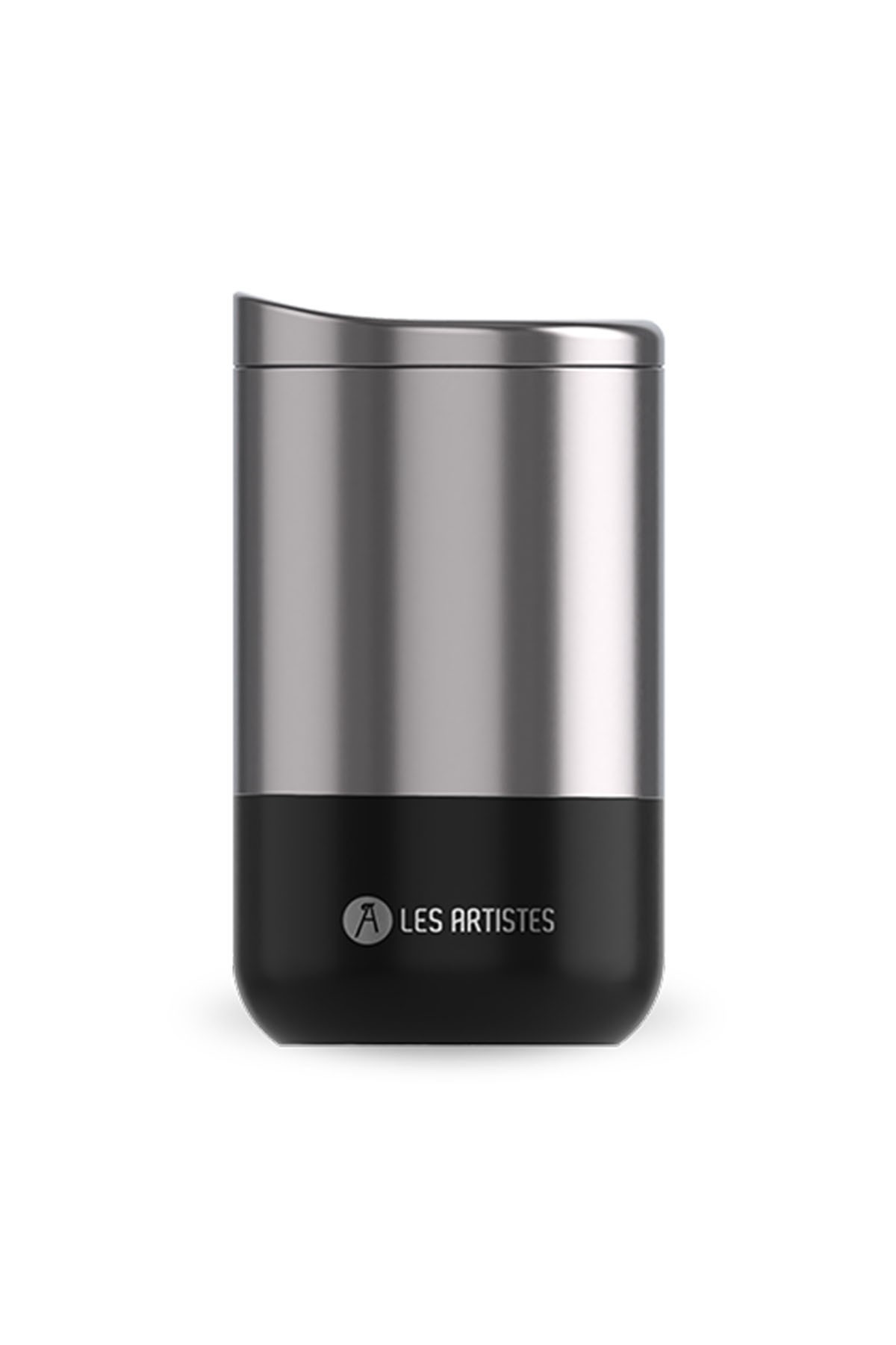 Les Artistes Paris Isı Yalıtımlı Çelik Termos Mug 350ML Split Black