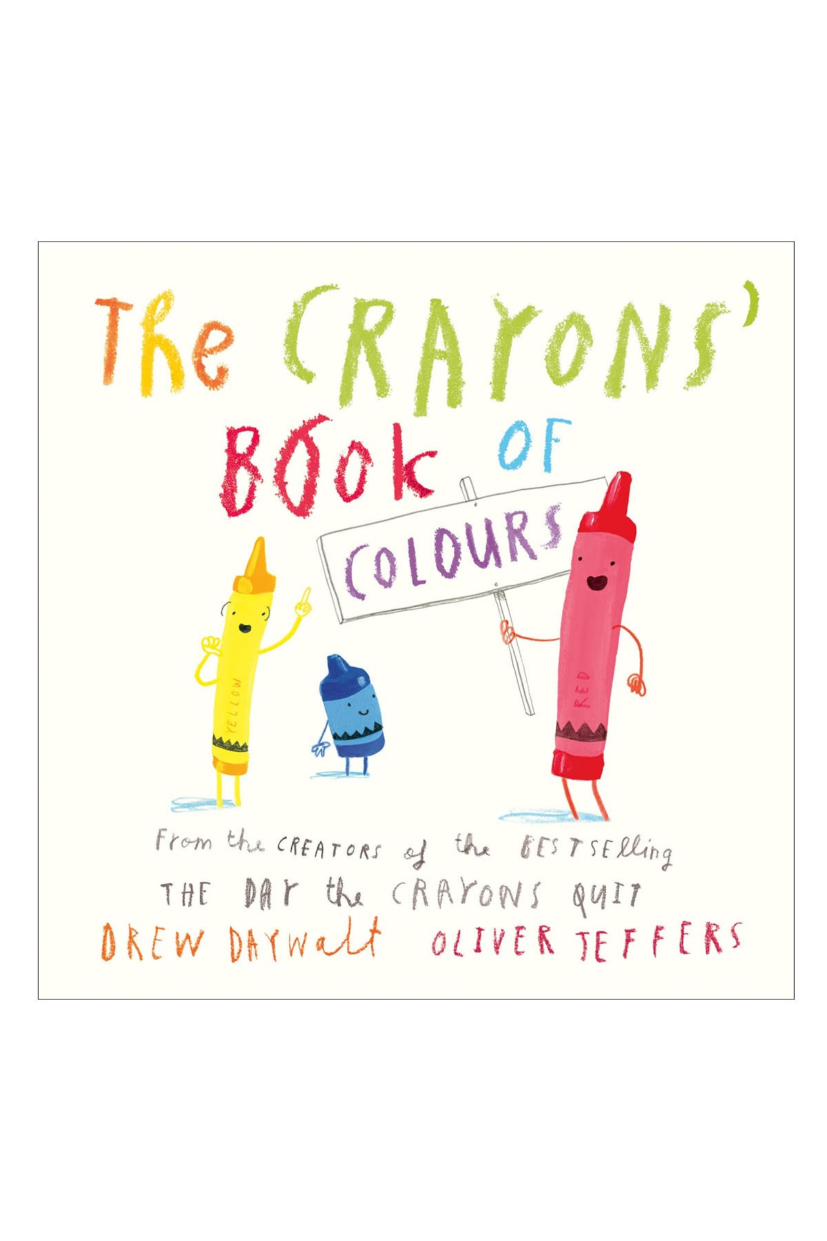 HC - Crayons Bk Of Colours Brd