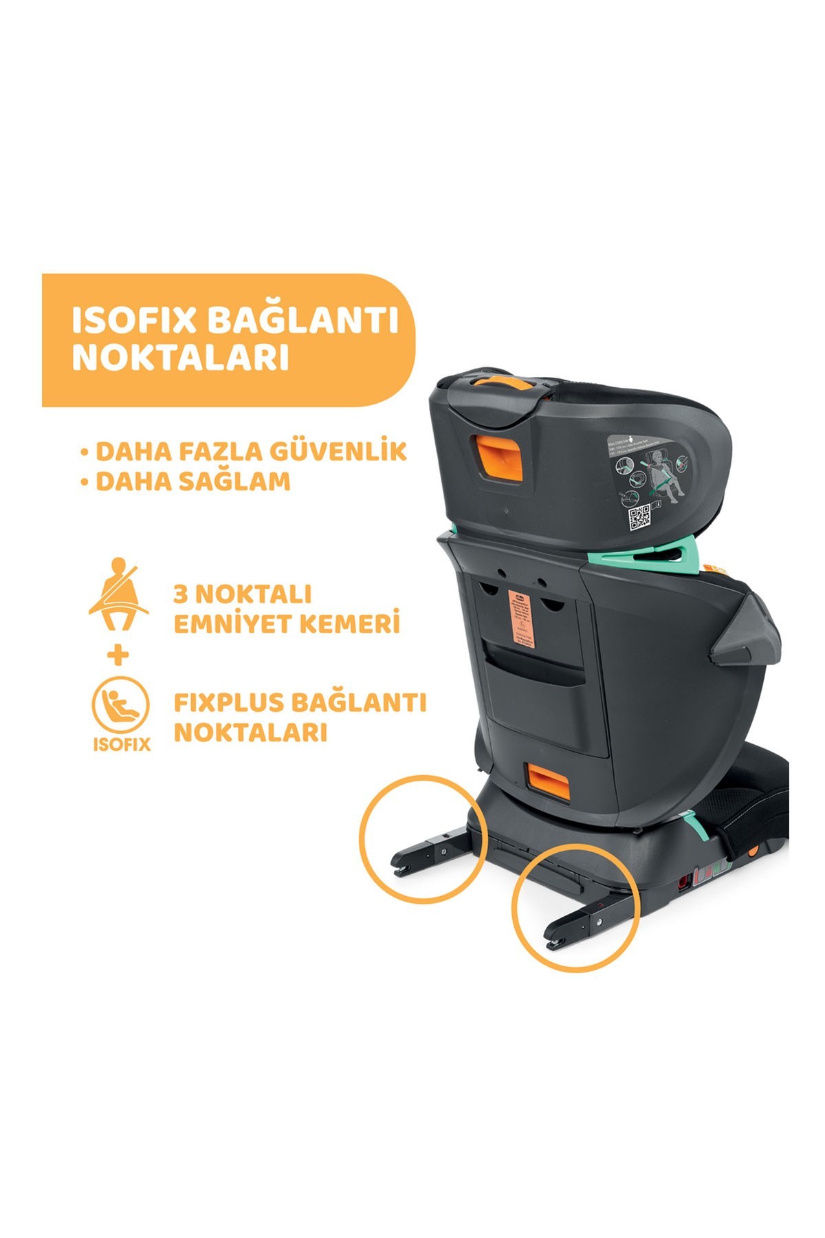 Chicco Fold&Go I-Size Bebek Oto Koltuğu Ink Air