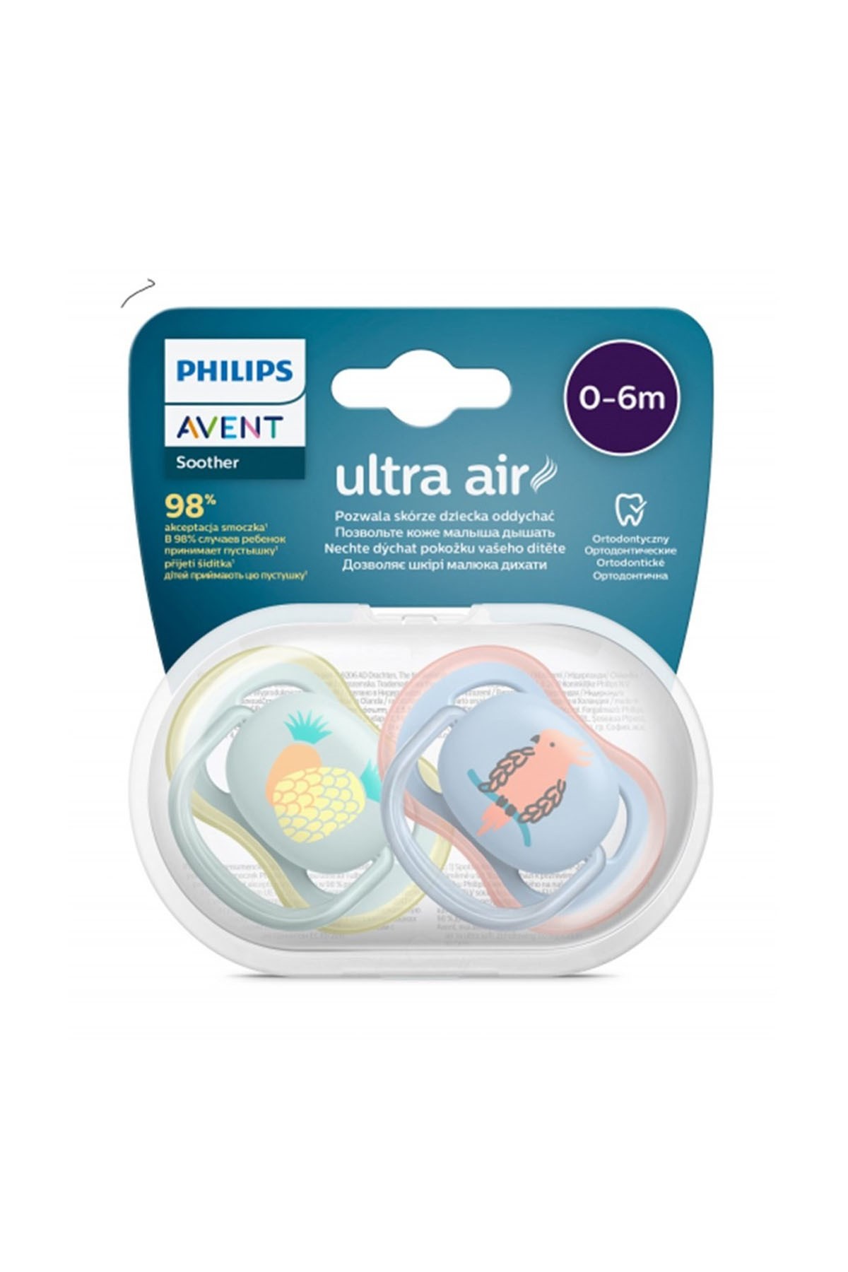 Philips Avent Ultra Air Emzik 0-6 Ay 2'li Erkek