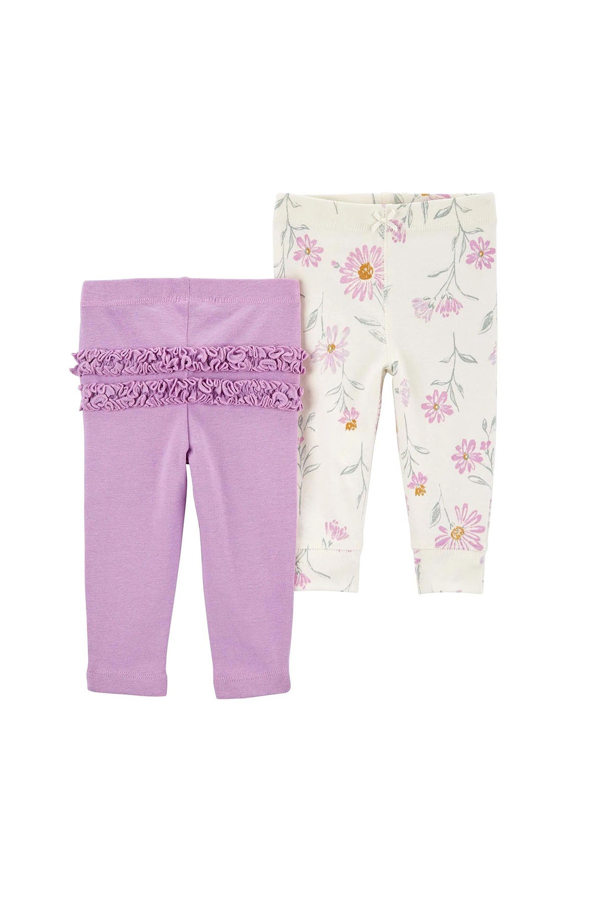 Carter's Layette Kız Bebek 2'li Pantolon Set