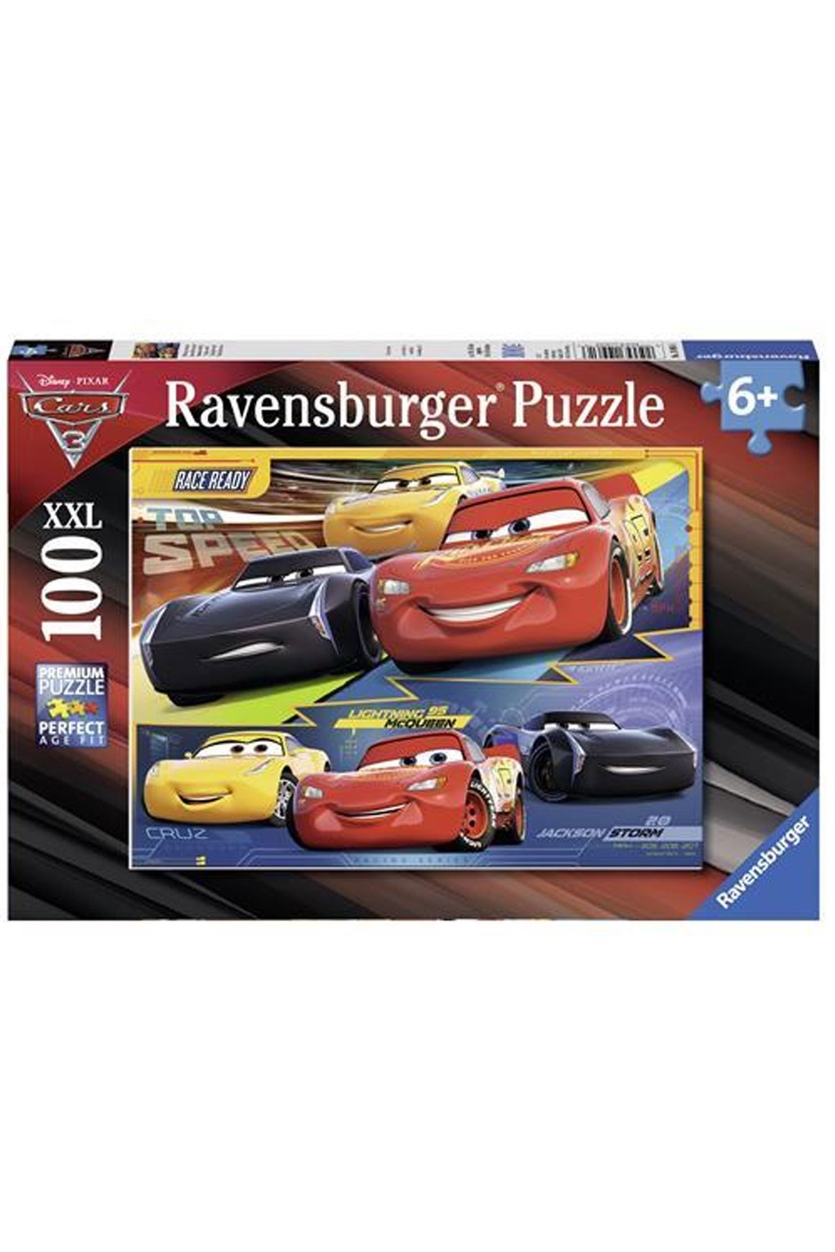 Ravensburger 100 Parçalı Puzzle WD Cars 3