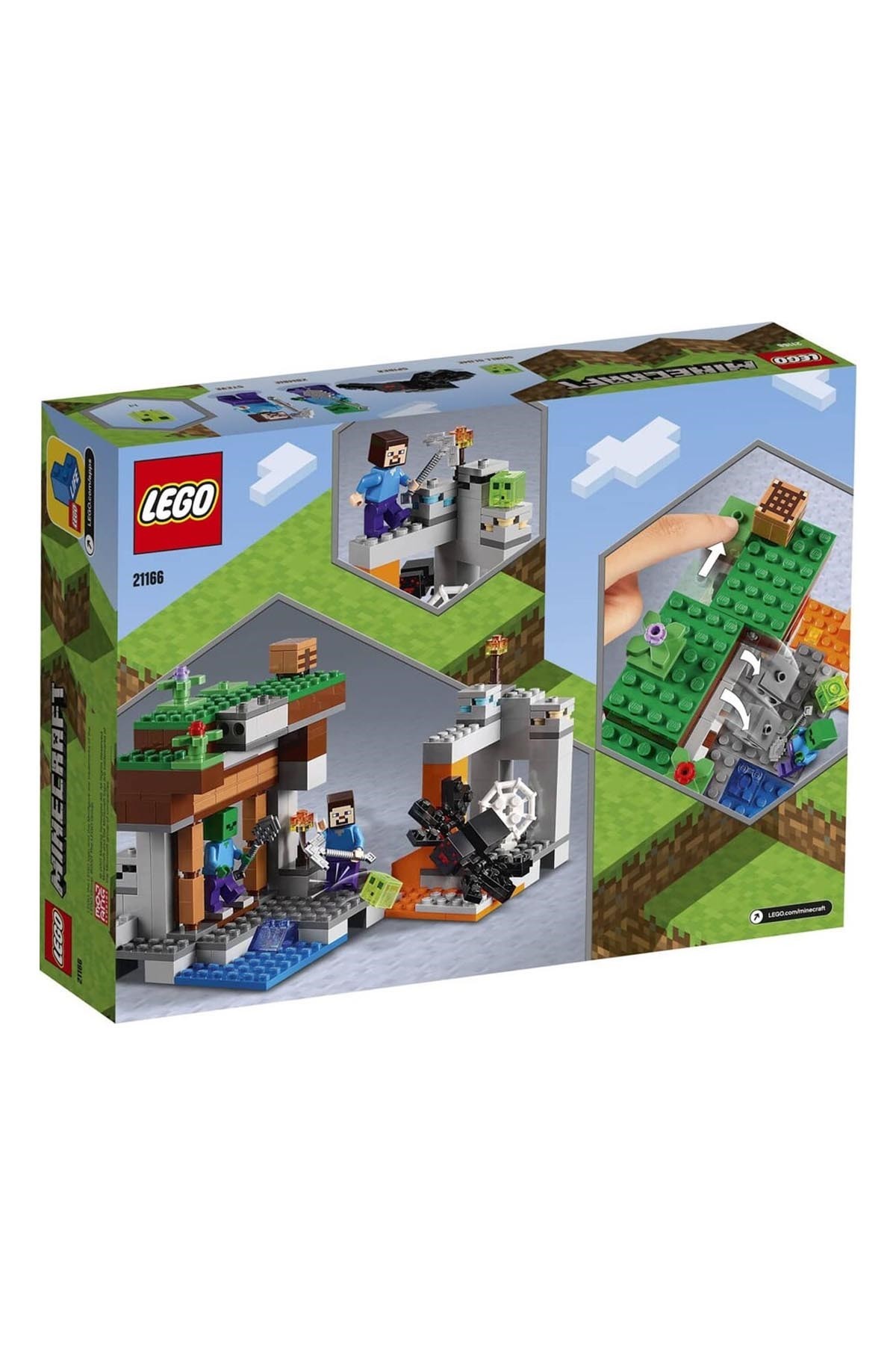 Lego Minecraf Terk Edilmiş Maden 21166
