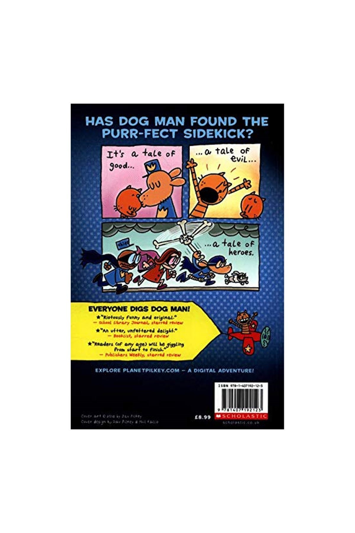 Pilkey Dog Man 4:Dog Man and Cat Kid