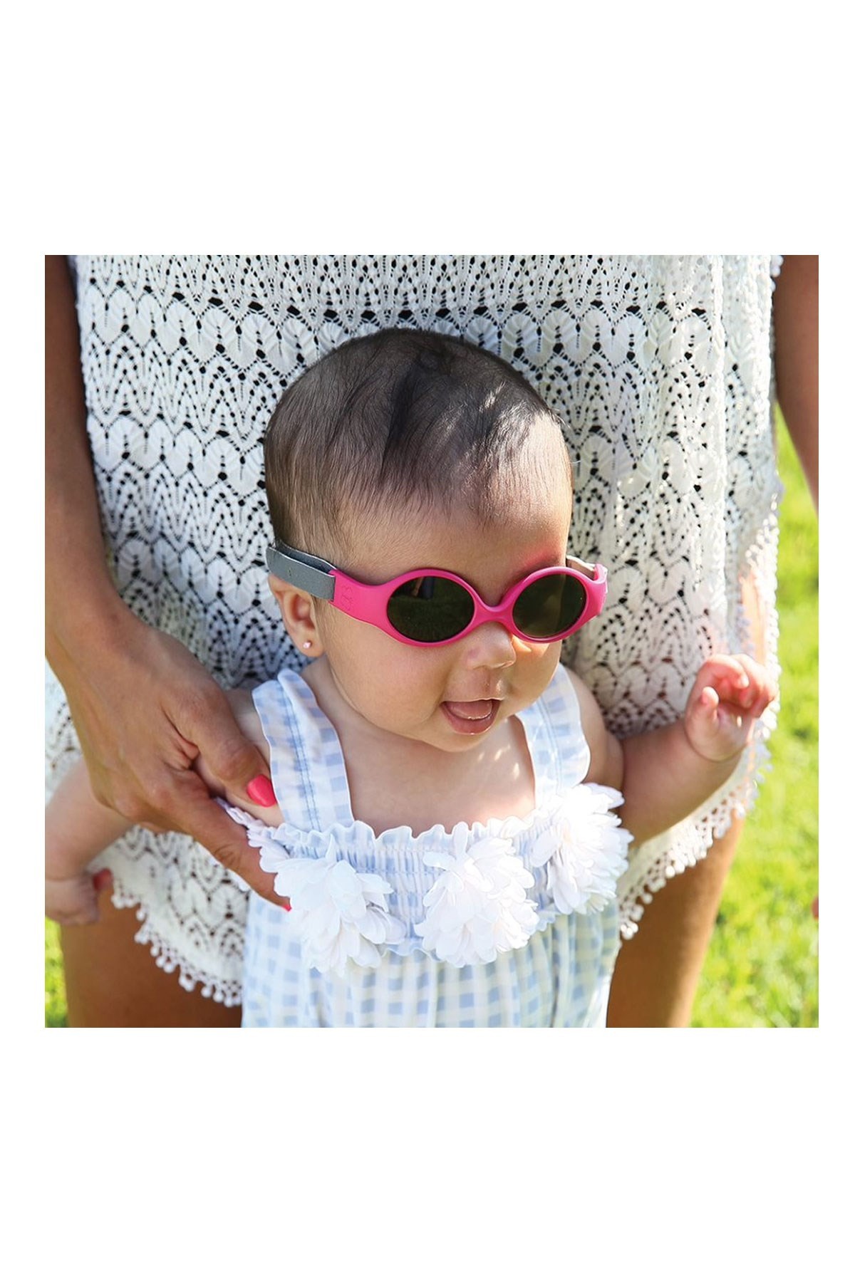 bblüv Sölar Mini Kırılmaz Bebek ve Çocuk Güneş Gözlüğü Pembe