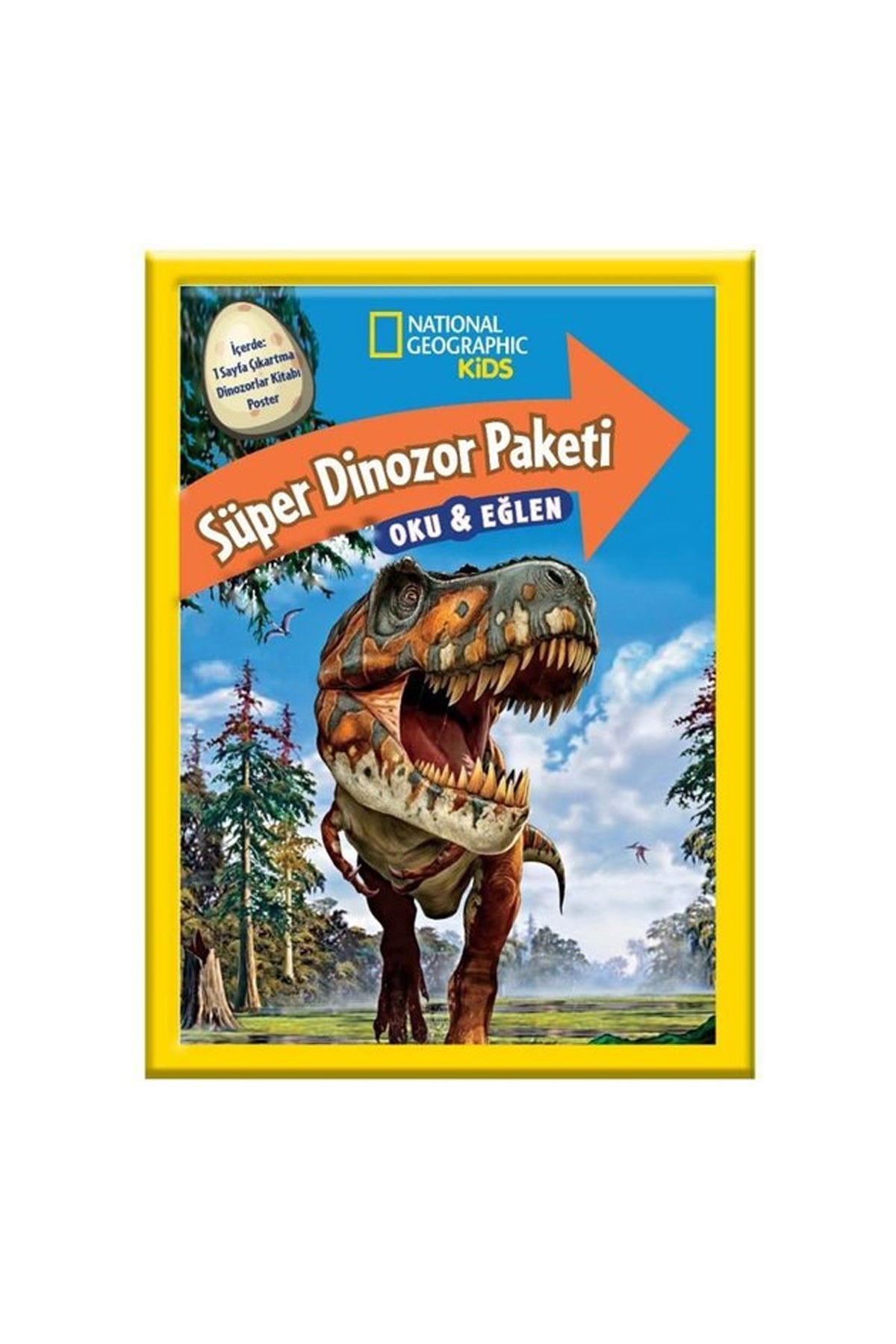 National Geographic Kids Süper Dinozor Paketi Oku Eğlen