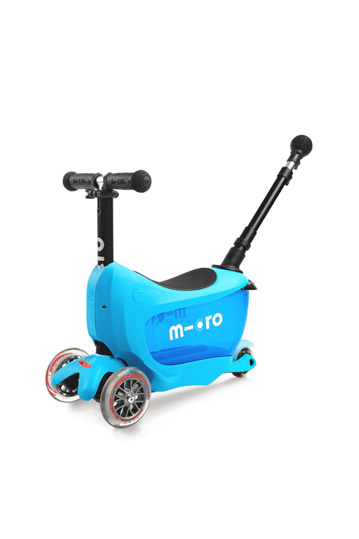 Micro Micro Mini2go Deluxe Plus 3 Tekerlekli Scooter Blue