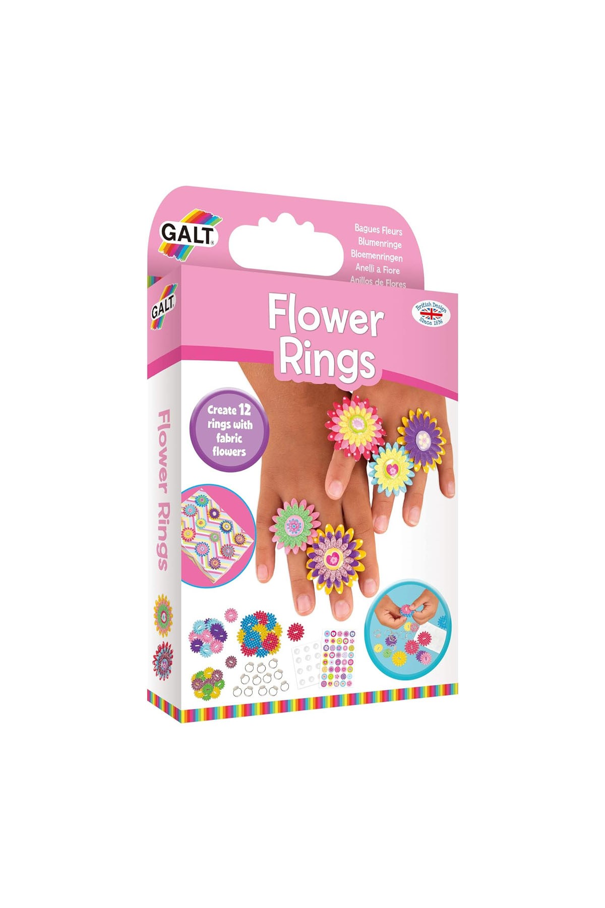 Galt Flower Rings Takı Seti