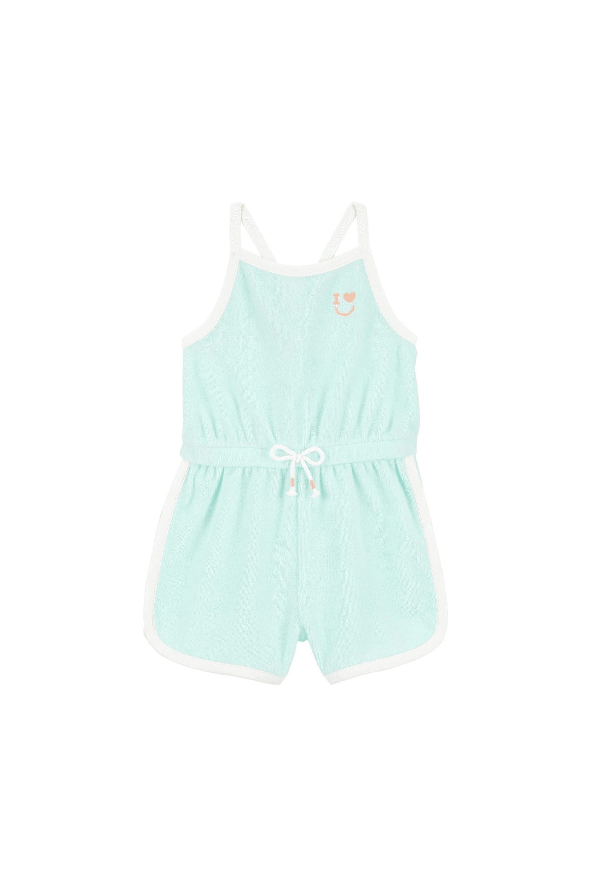 Carter's Kız Bebek Kısa Tulum Askılı Mint