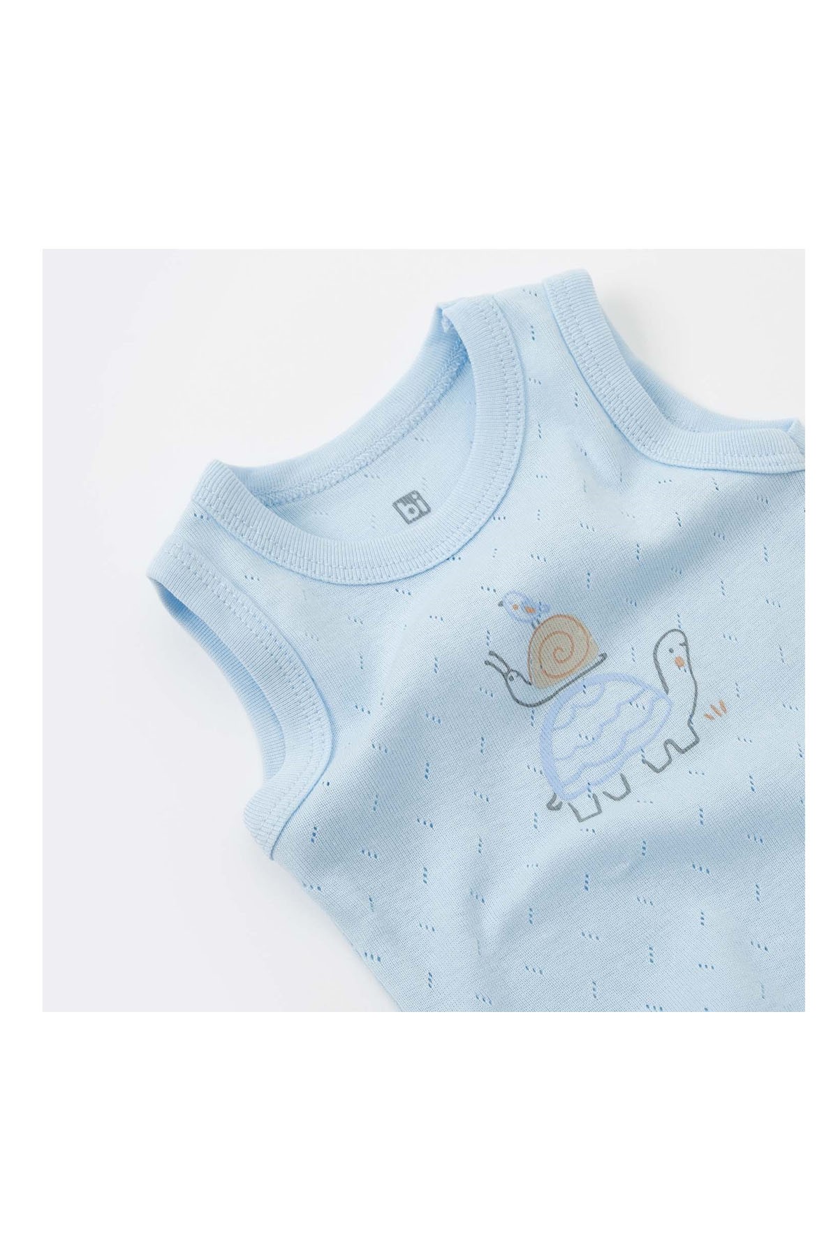 Bibaby Turtle Blues Atlet Body Mavi