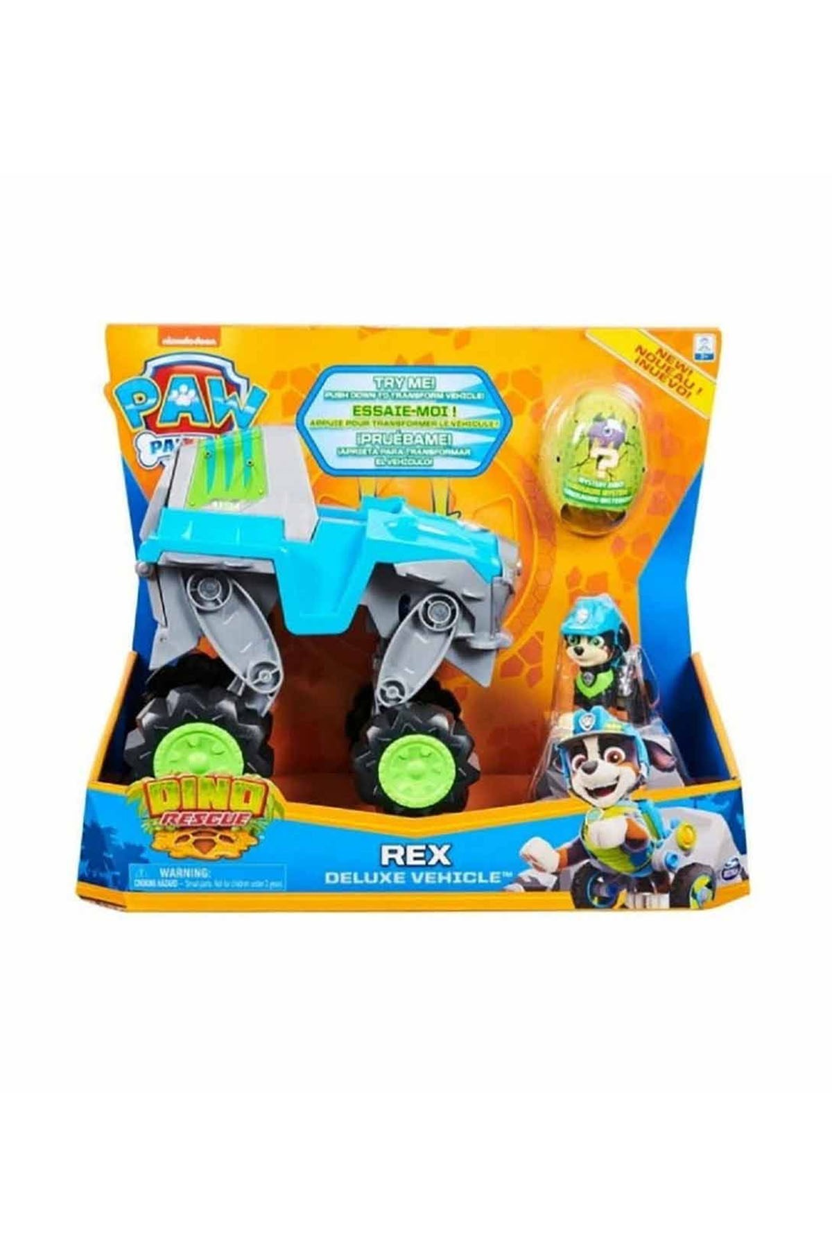 Paw Patrol Dino Rex Delüks Araç 6059329