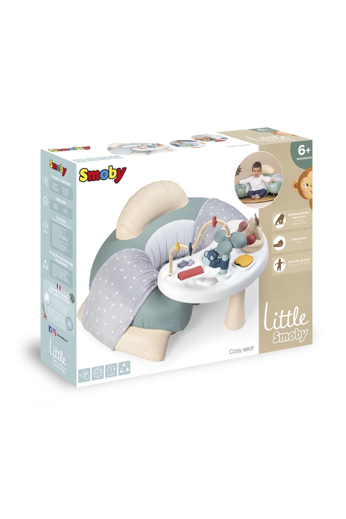 Little Smoby Cosy Aktiviteli Bebek Koltuğu