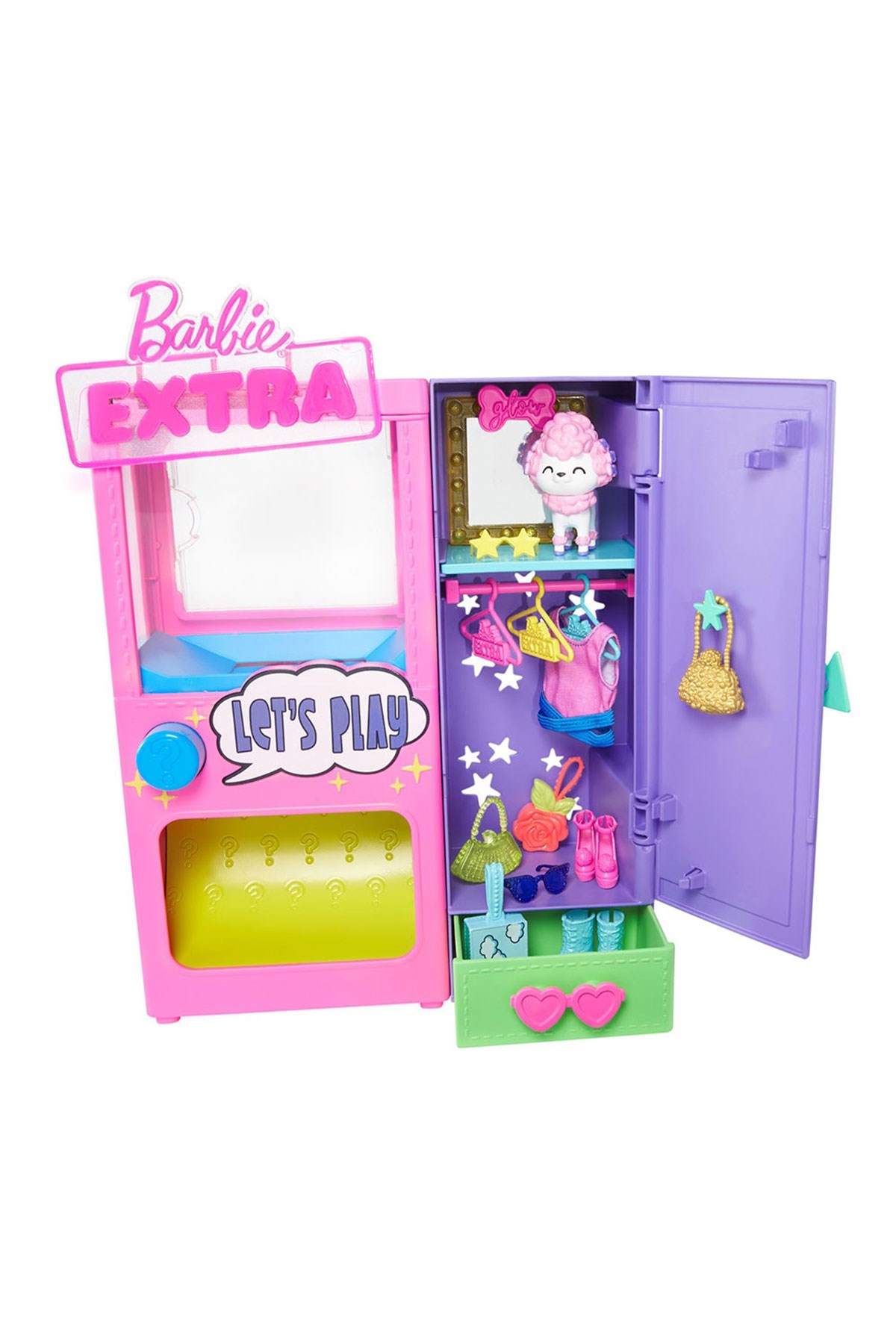 Barbie Extra Kıyafet Otomatı Oyun Seti