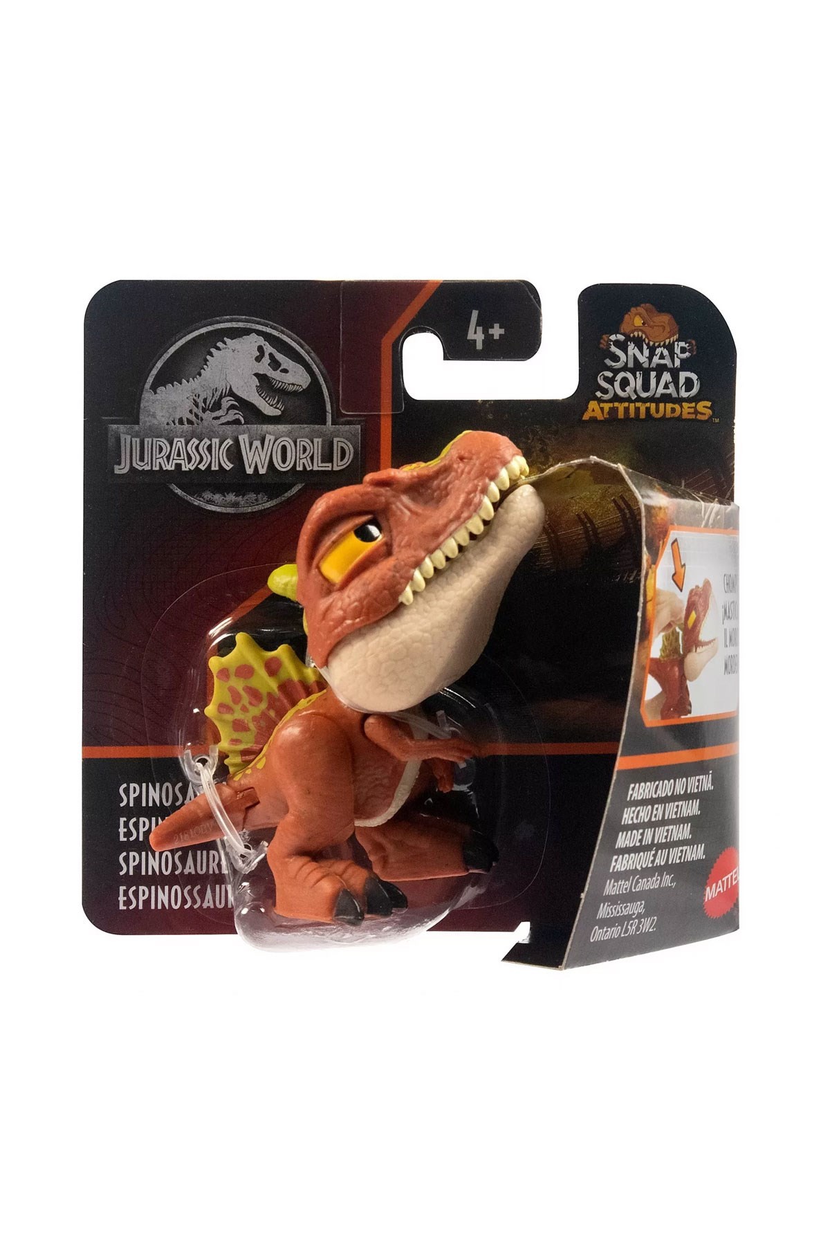 Jurassic World Snap Squad Figürü Attitudes Spinosaurus