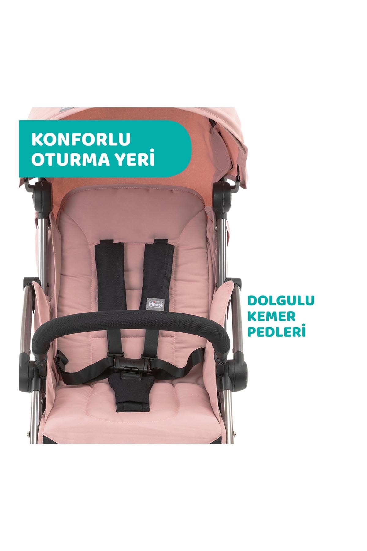 Chicco Cheerio Kabin Boy Bebek Arabası Jet Black Siyah