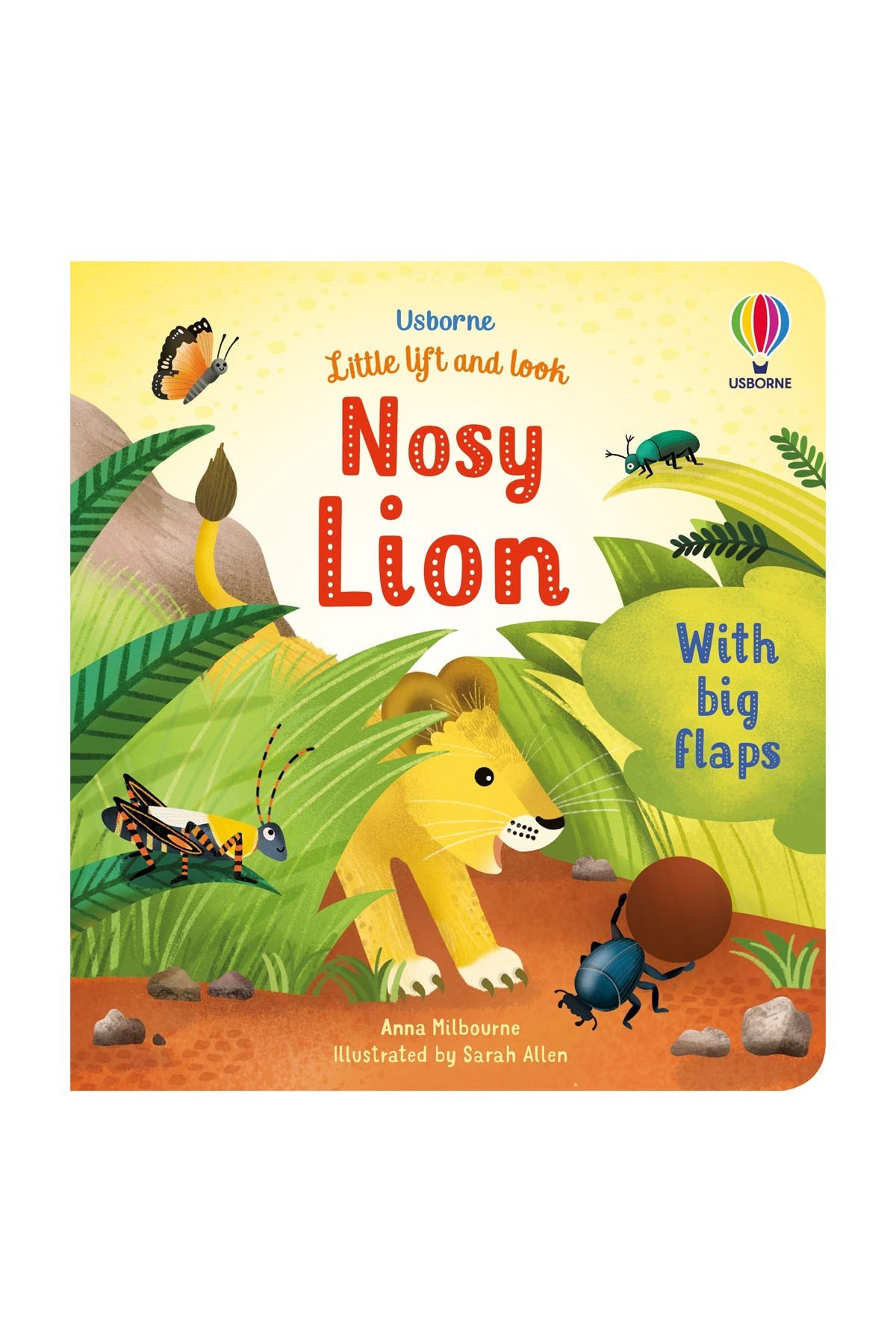 The Usborne Little Lift and Look Nosy Lion