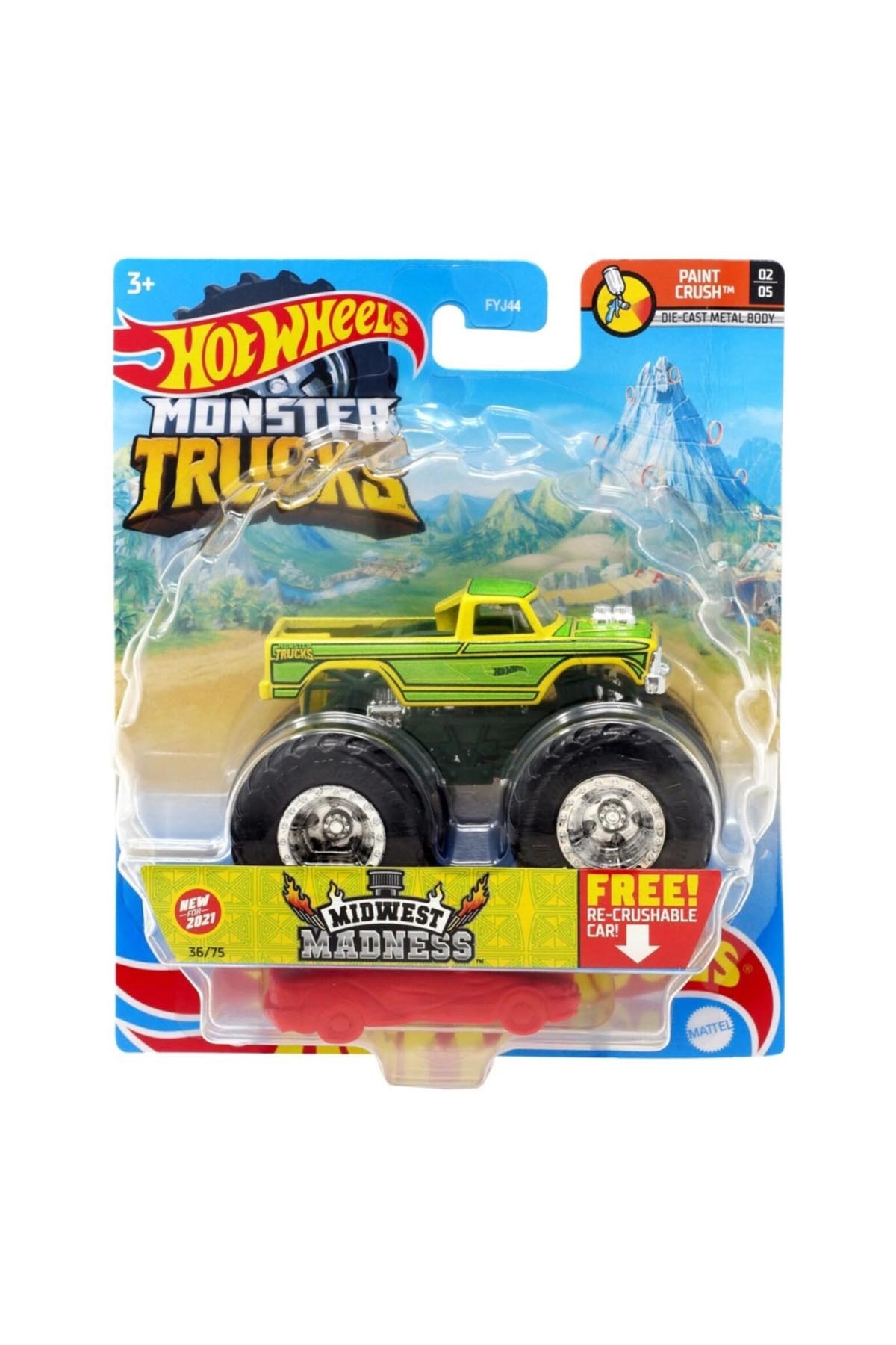 Hot Wheels Monster Trucks 1:64 Arabalar