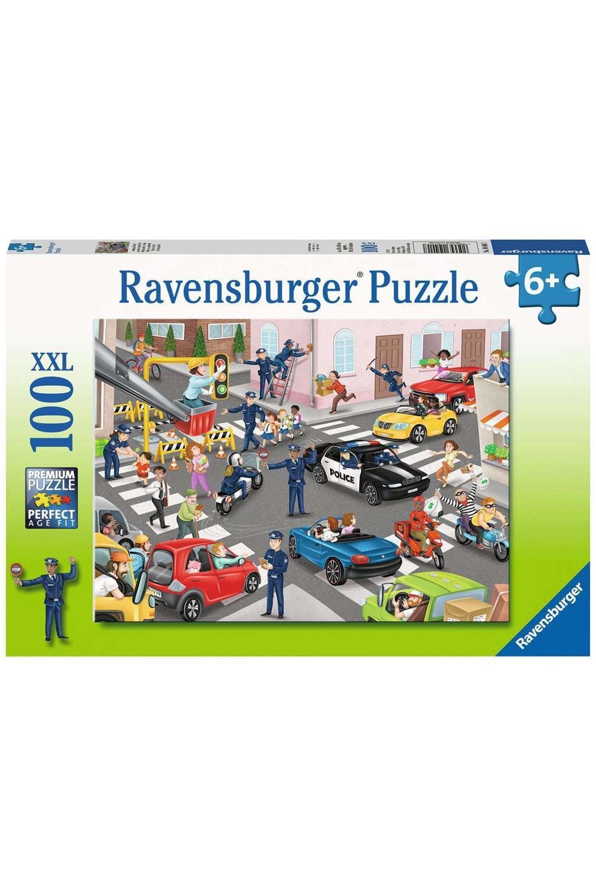 Ravensburger 100 Parçalı Puzzle Police Patrol