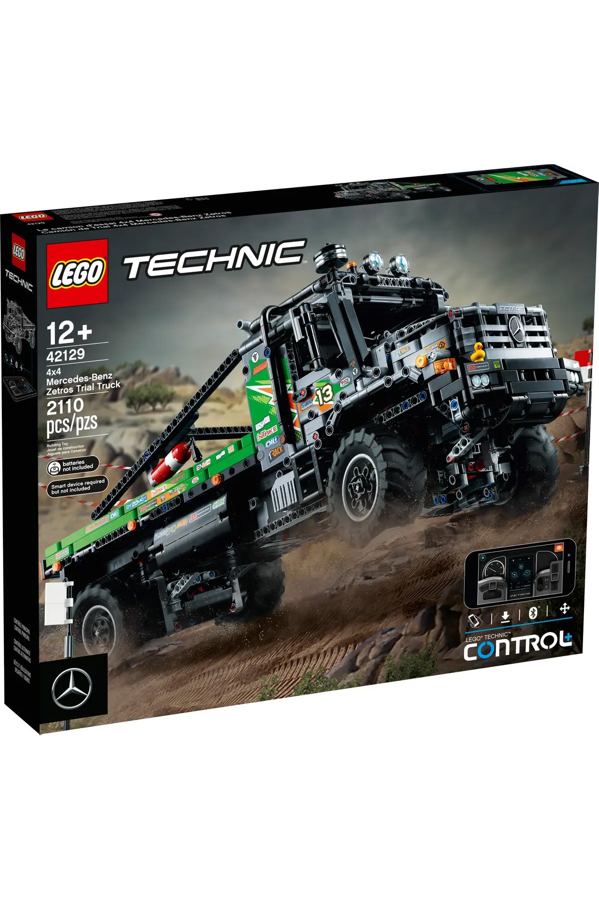Lego Technic 4x4 Mercedes-Benz Zetros Kamyon 42129