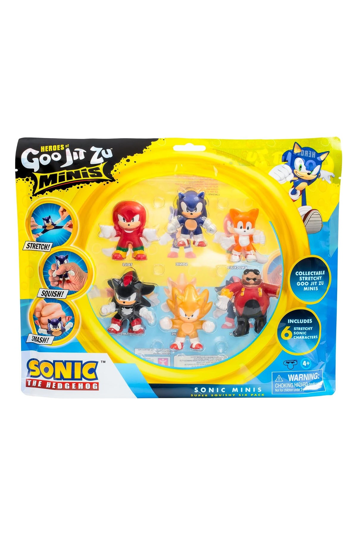 Goojitzu Sonic Mini Figür 6'lı 2826