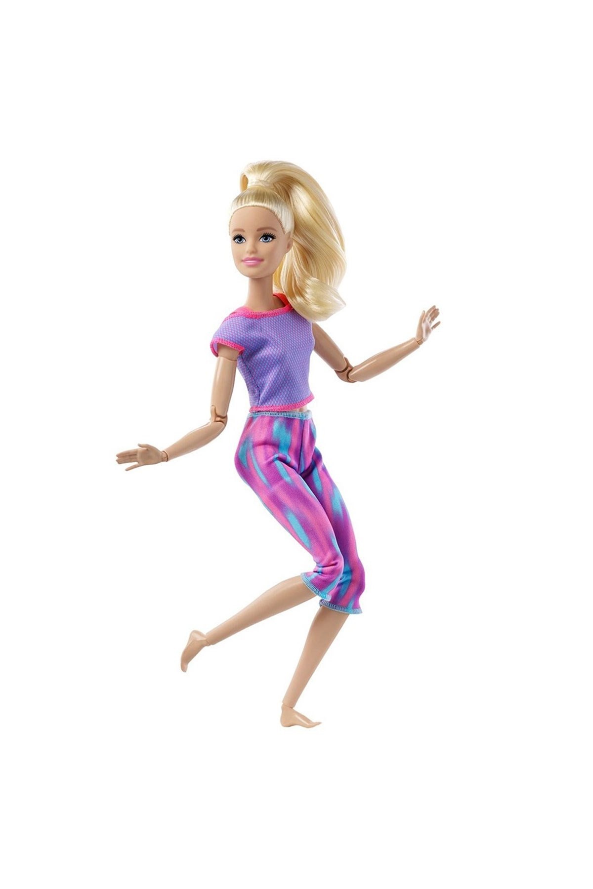 Barbie Sonsuz Hareket Bebeği Sarışın GXF04