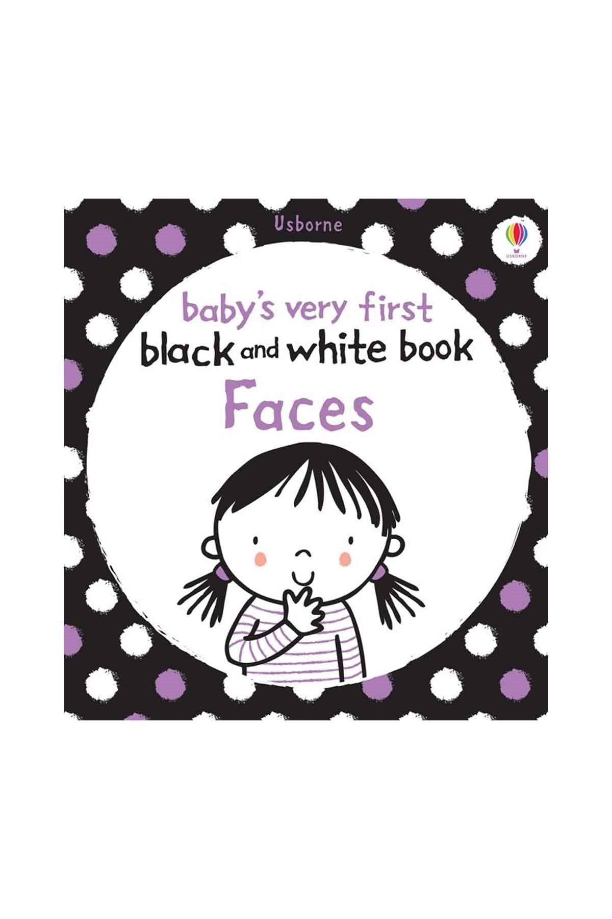 The Usborne Baby's Very First Black And White Book Faces
