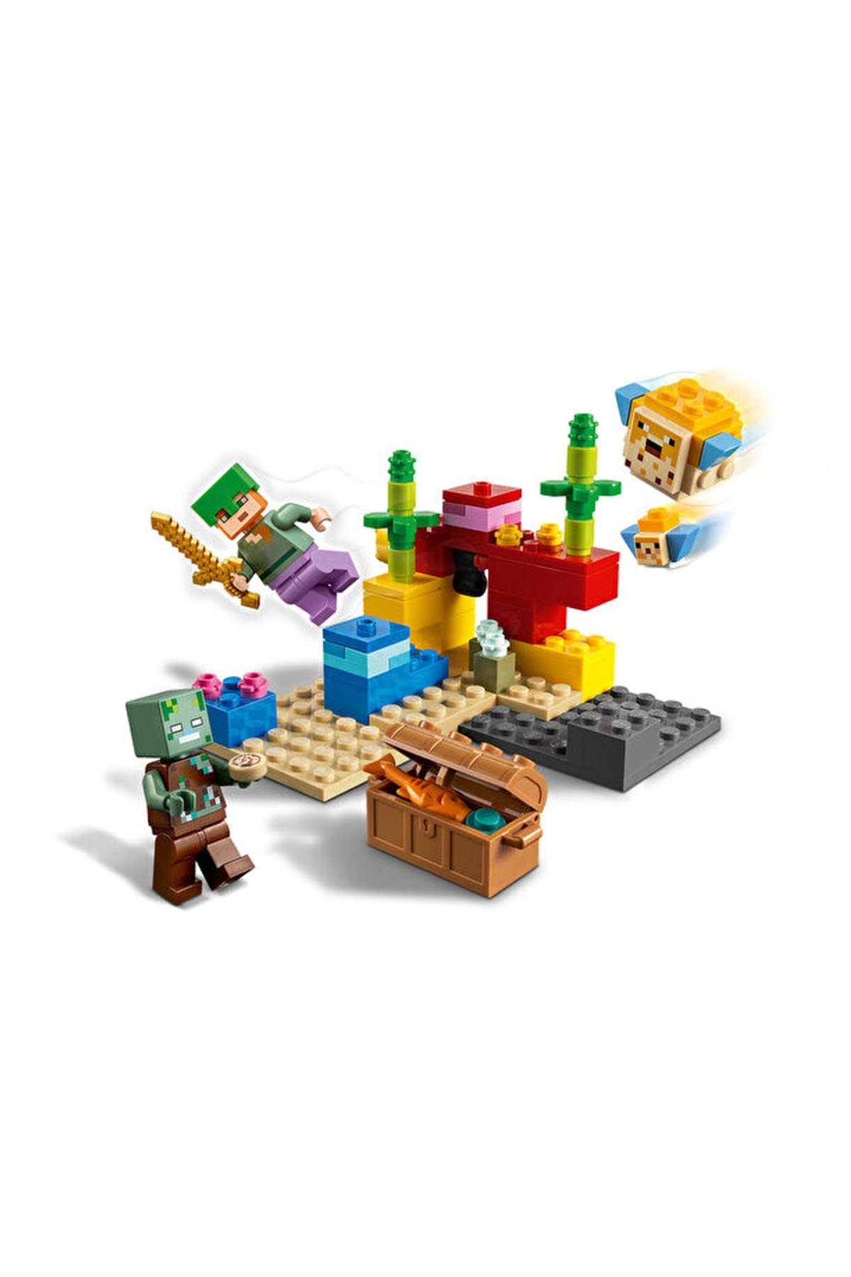 Lego Minecraft Mercan Kayalığı 21164