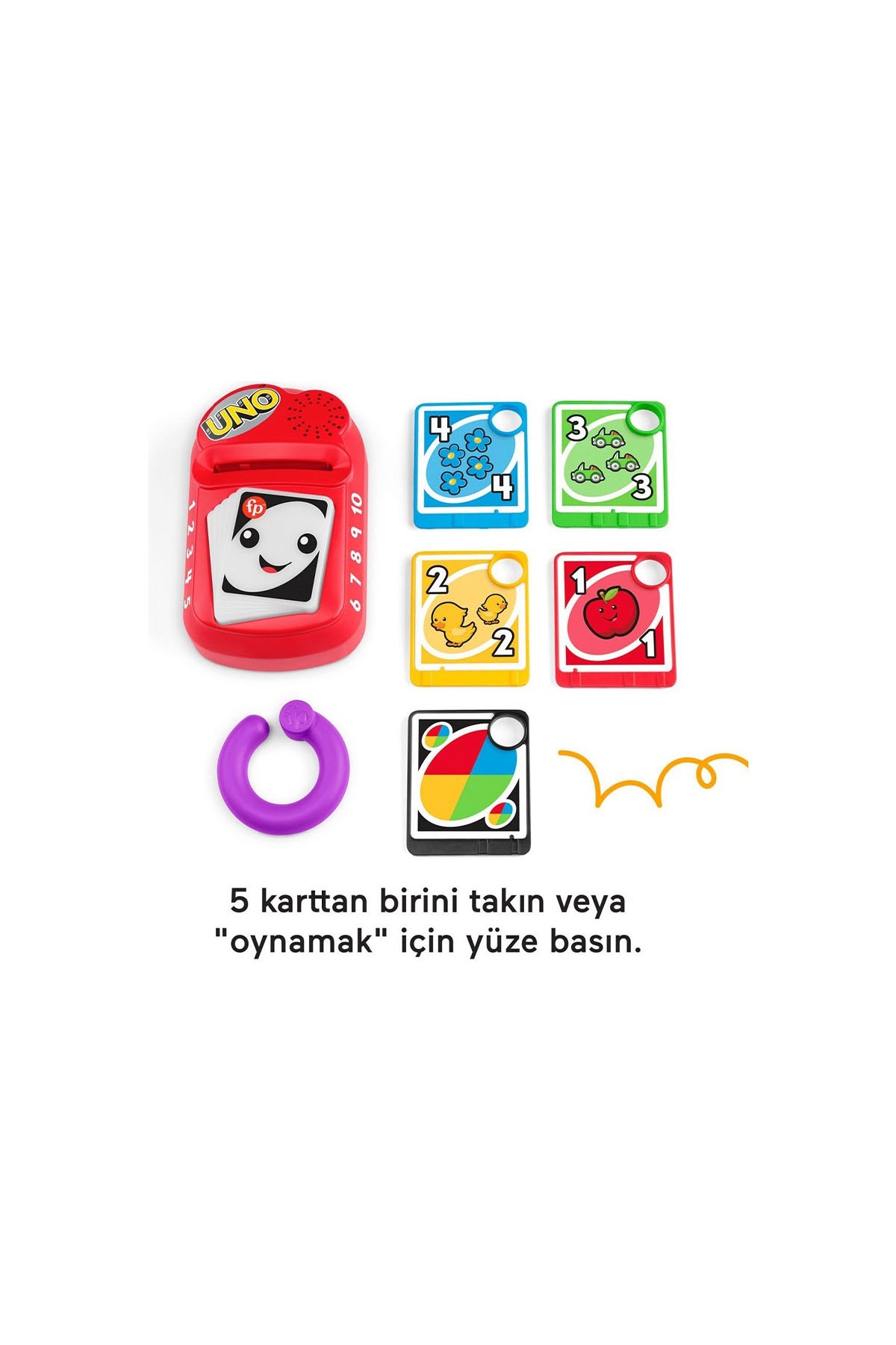 Fisher-Price LnL Saymayı ve Renkleri Öğreten UNO