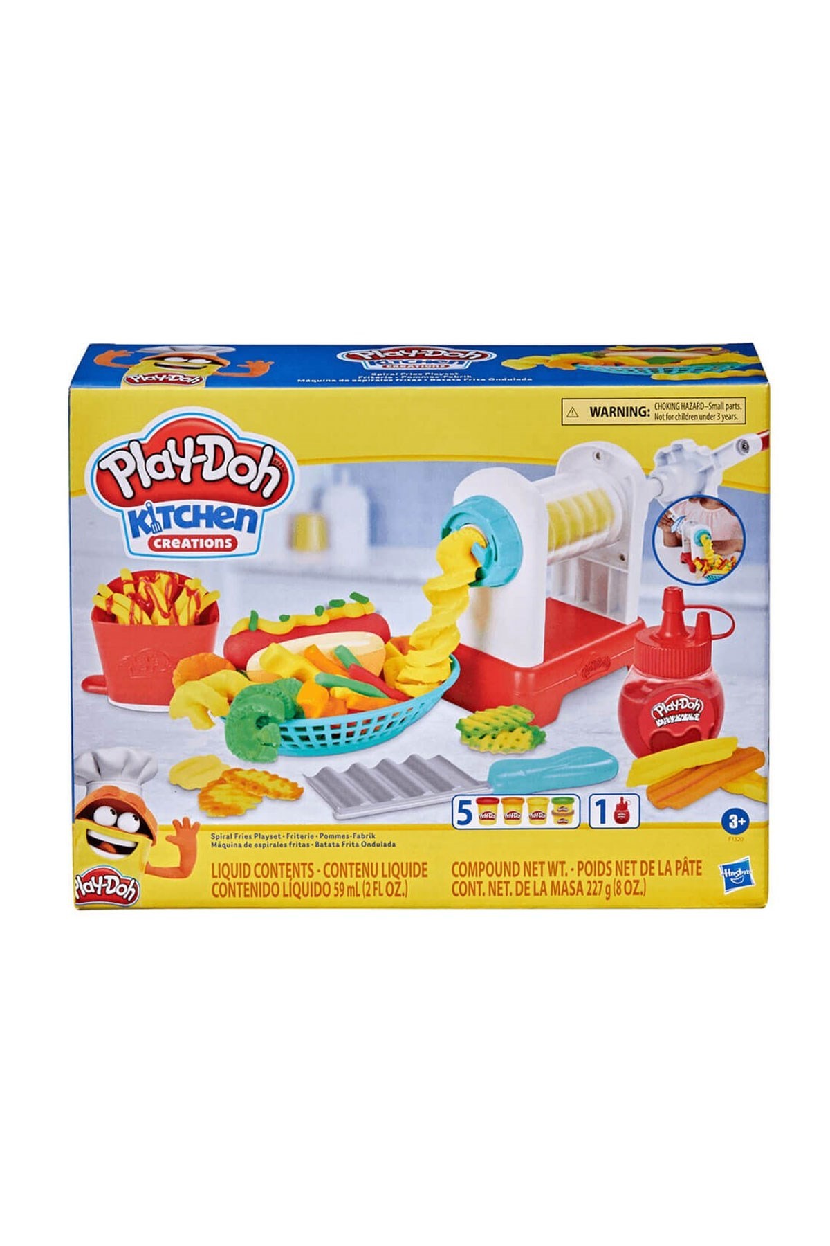 Play-Doh Patates Kızartması Eğlencesi