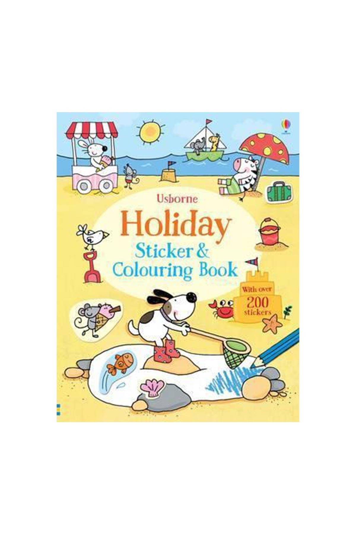 The Usborne Holiday Sticker Colouring Book