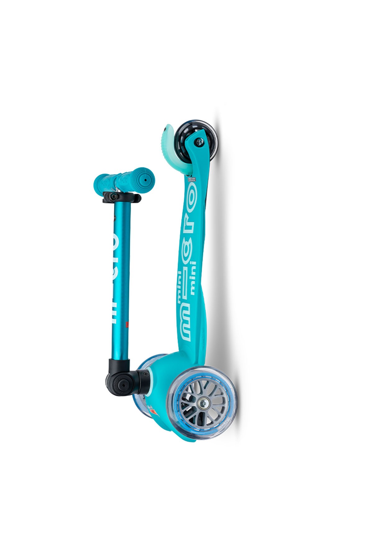 Mini Micro Deluxe Foldable 3 Tekerlekli Scooter Aqua