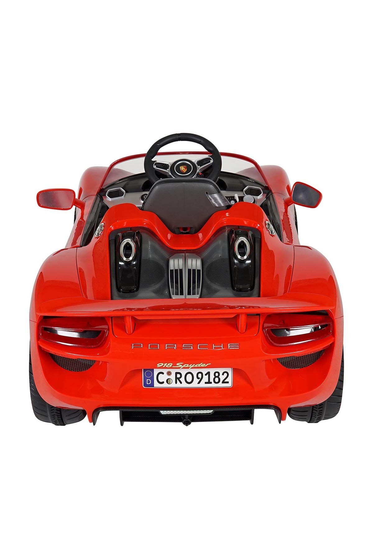 Rollplay W418QHG4 Porsche 918 Spyder 12V Uzaktan Kumandalı Akülü Araba Kırmızı