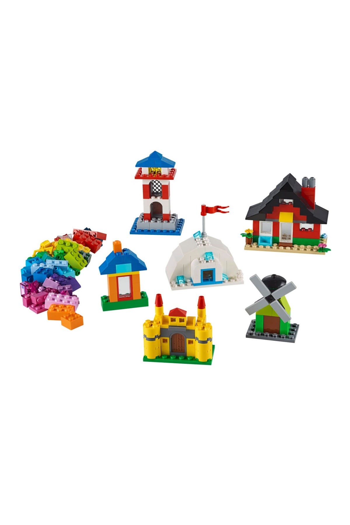 Lego Classic Yapım Parçaları ve Evler