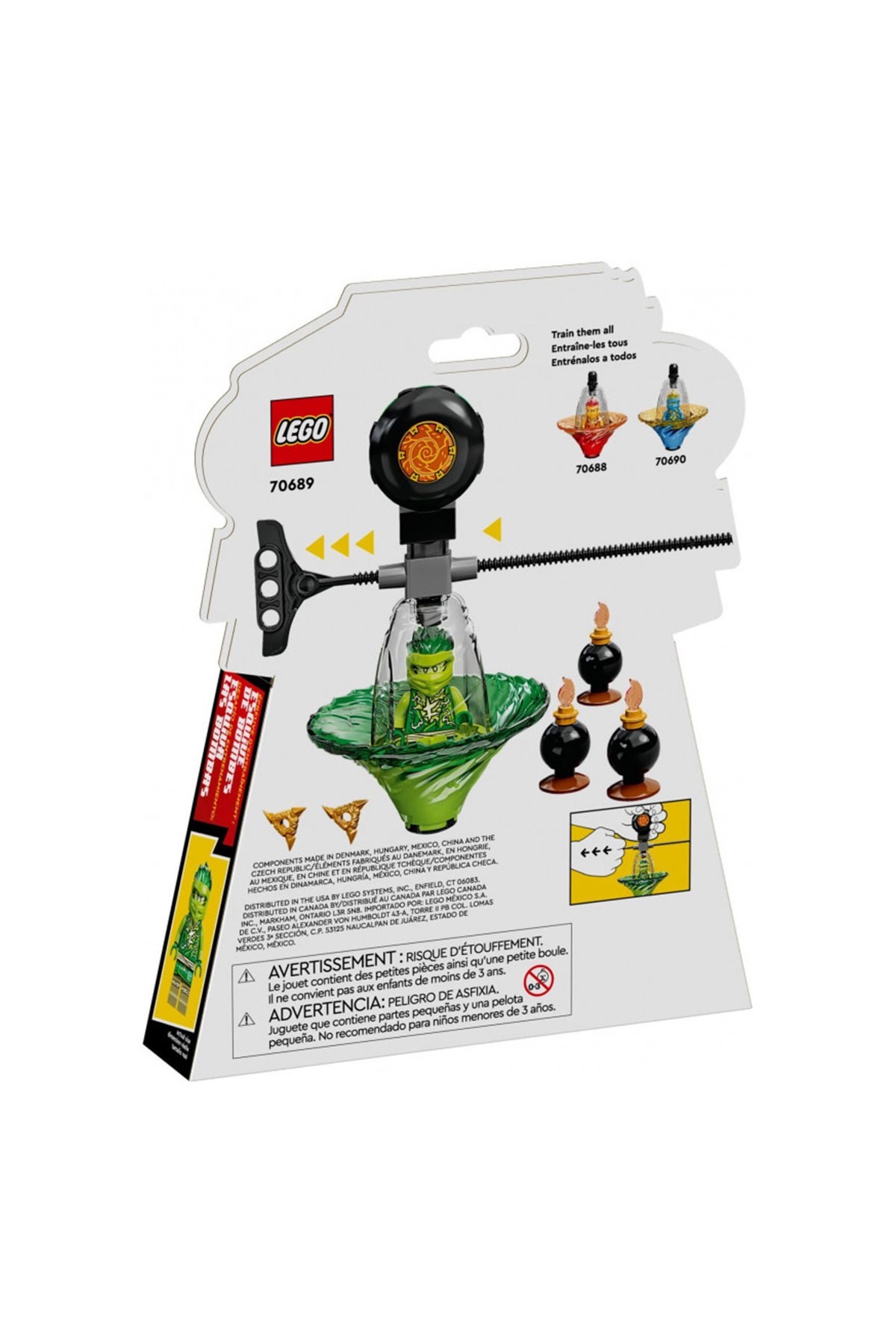 Lego Ninjago Lloyd'un Spinjitzu Ninja Eğitimi 70689
