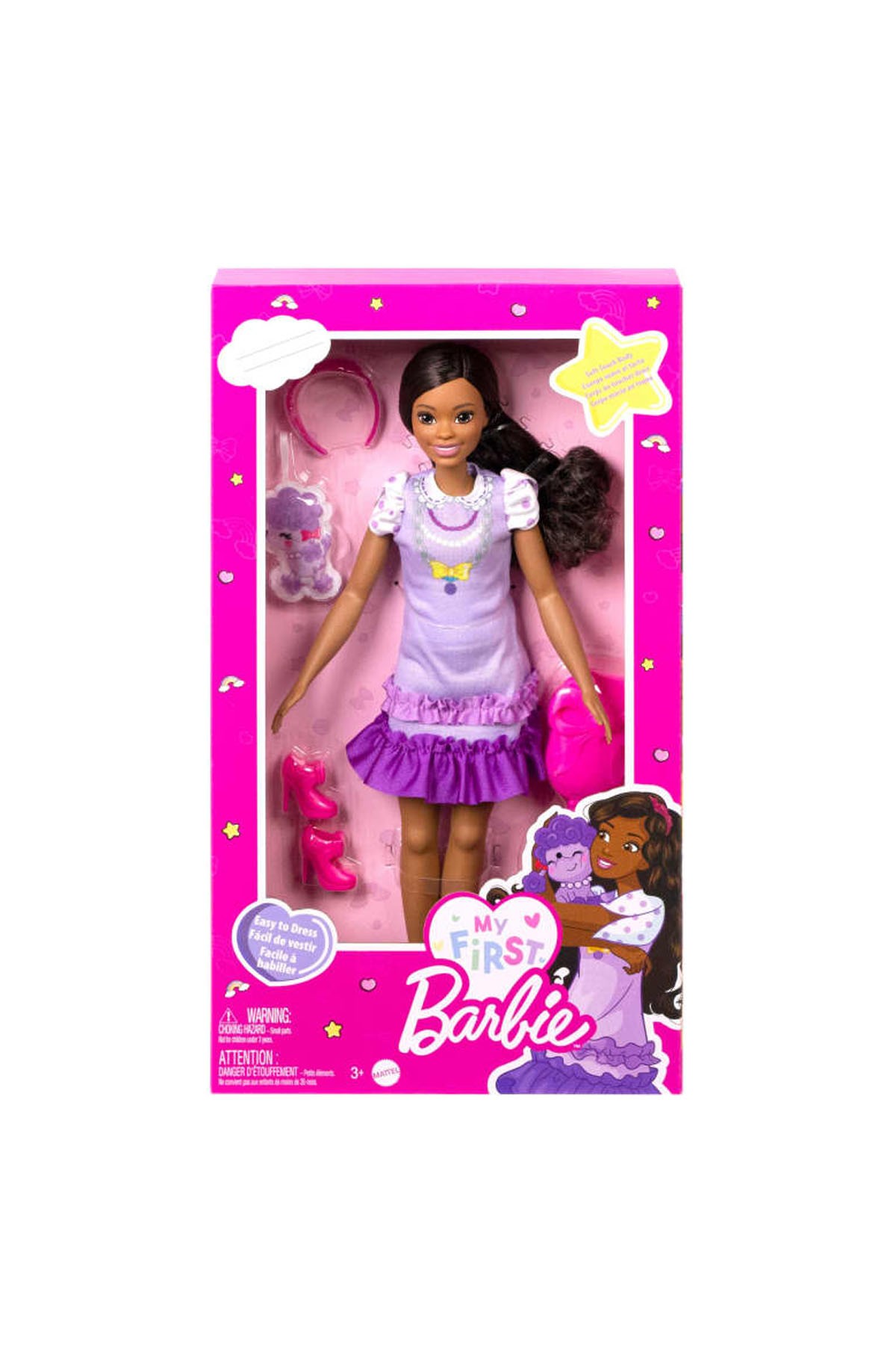 Barbie My First Barbie İlk Barbie Bebeğim Serisi Bebekleri Brooklyn