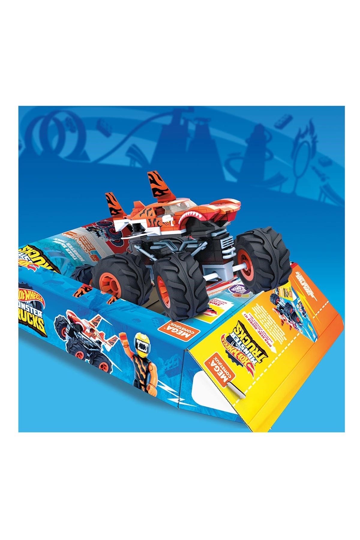 Hot Wheels Mega Construx Monster Trucks Blok Araçlar GVM26