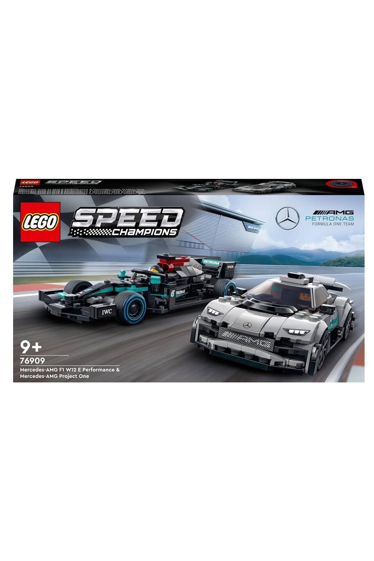 Lego Speed Champions Mercedes-AMG F1 W12 E Performance & Mercedes AMG Project One