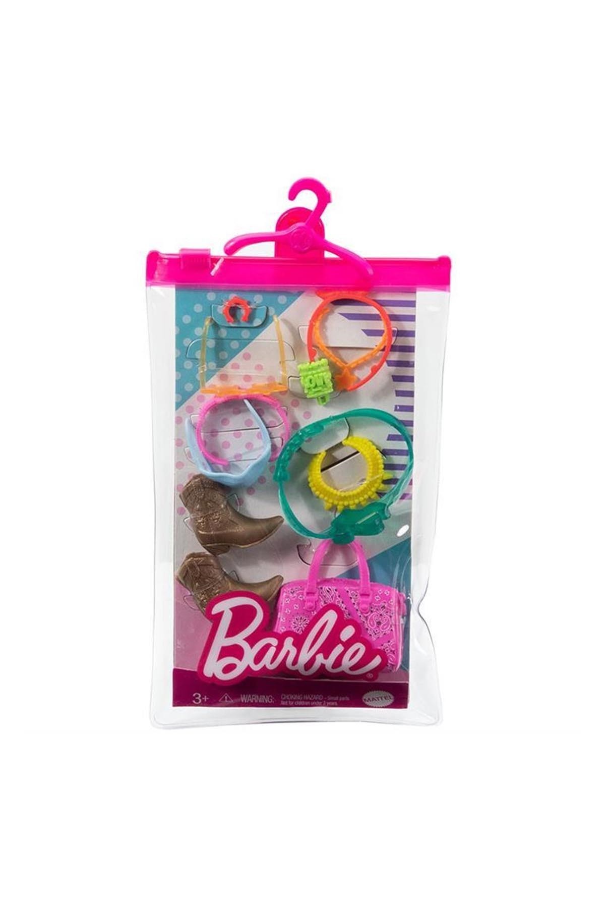 Barbie'nin Moda Aksesuarları Paketleri HBV44