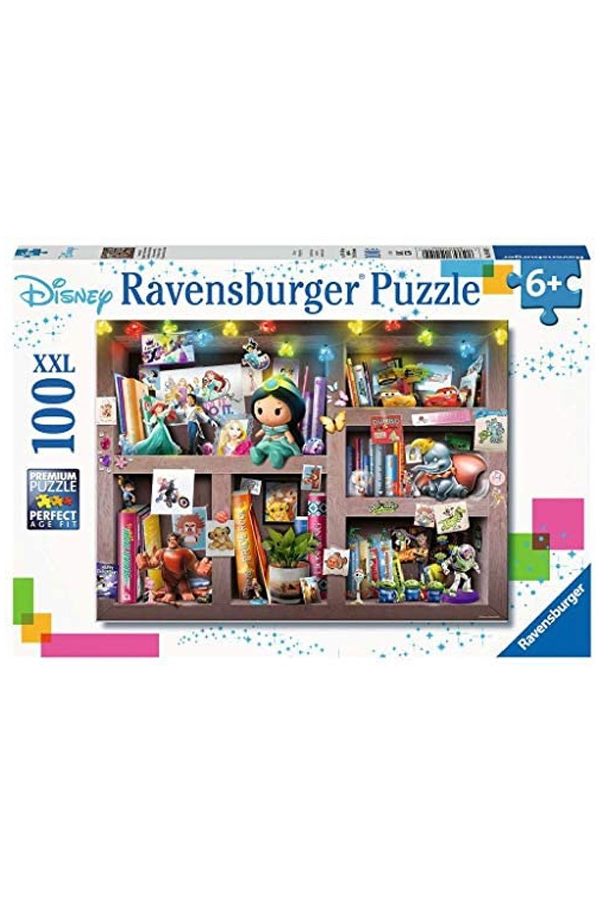 Ravensburger 100 Parçalı Puzzle WD Kitaplık